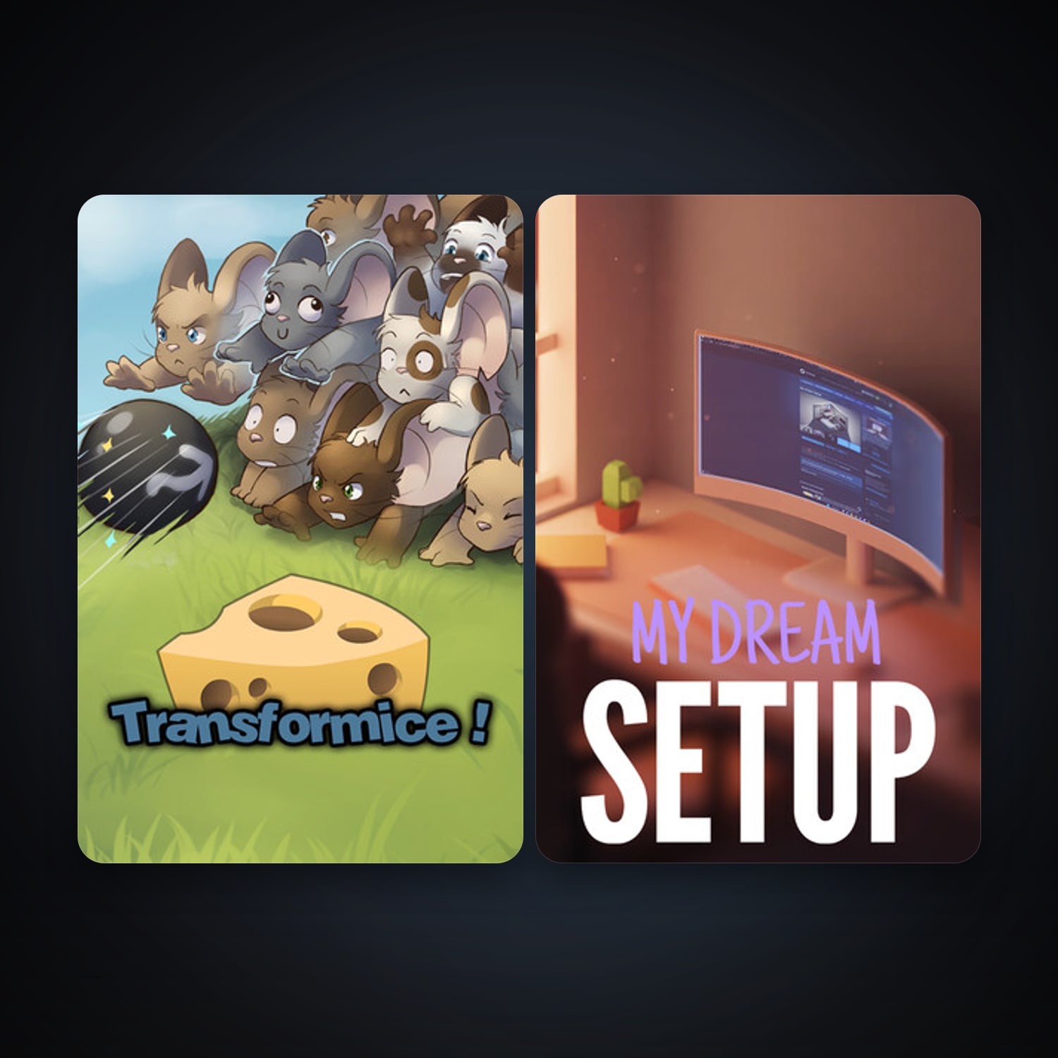 Transformice + My Dream Setup, 7 games, clean — HabibiAccounts
