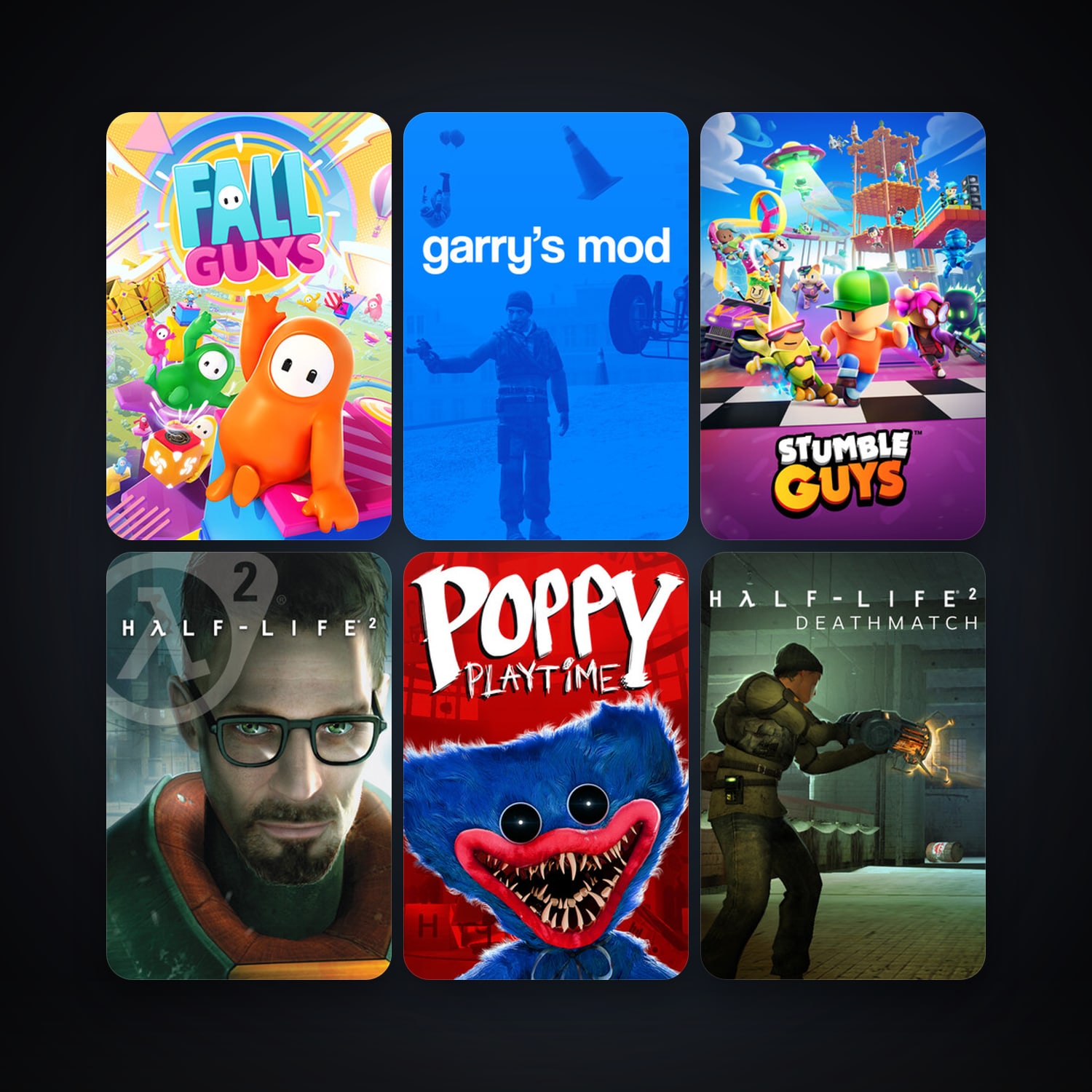 Half-Life 2 + Half-Life 2: Deathmatch, 8 games, clean — HabibiAccounts