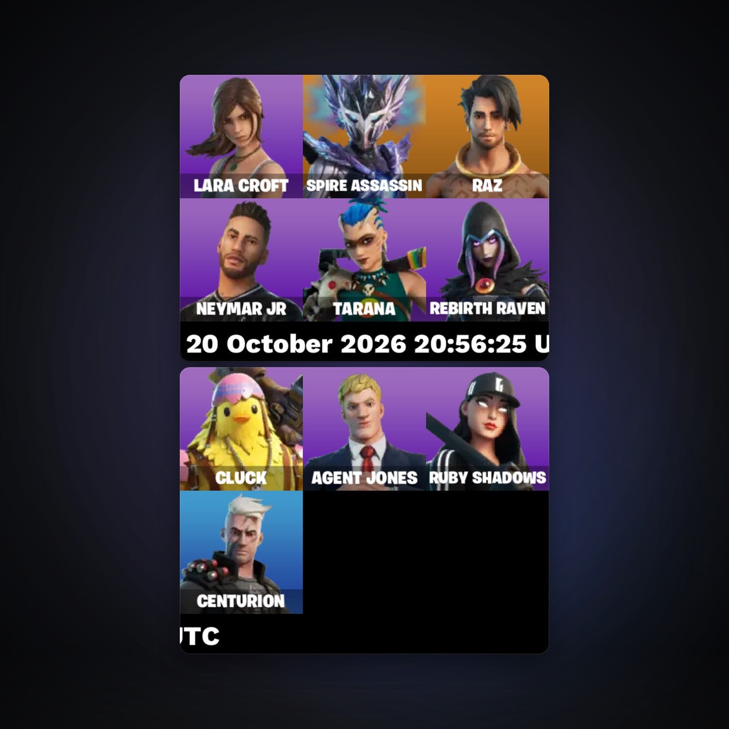 Fortnite account with Spire Assassin & Raz — 10 skins — 200 V-Bucks — lvl 185 — HabibiAccounts