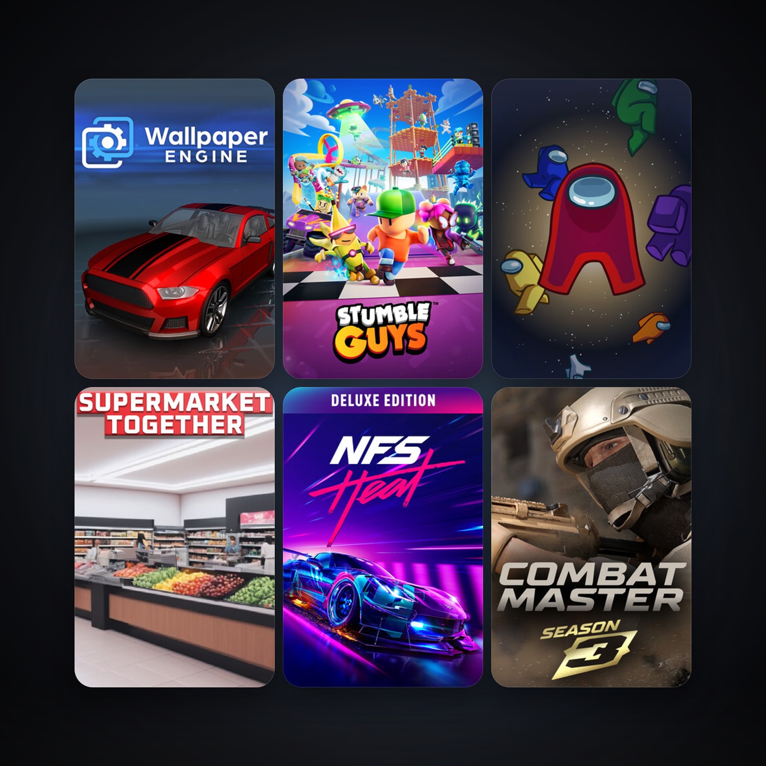 Free CS2 (No Prime) + Wallpaper Engine, 16 games, clean — HabibiAccounts