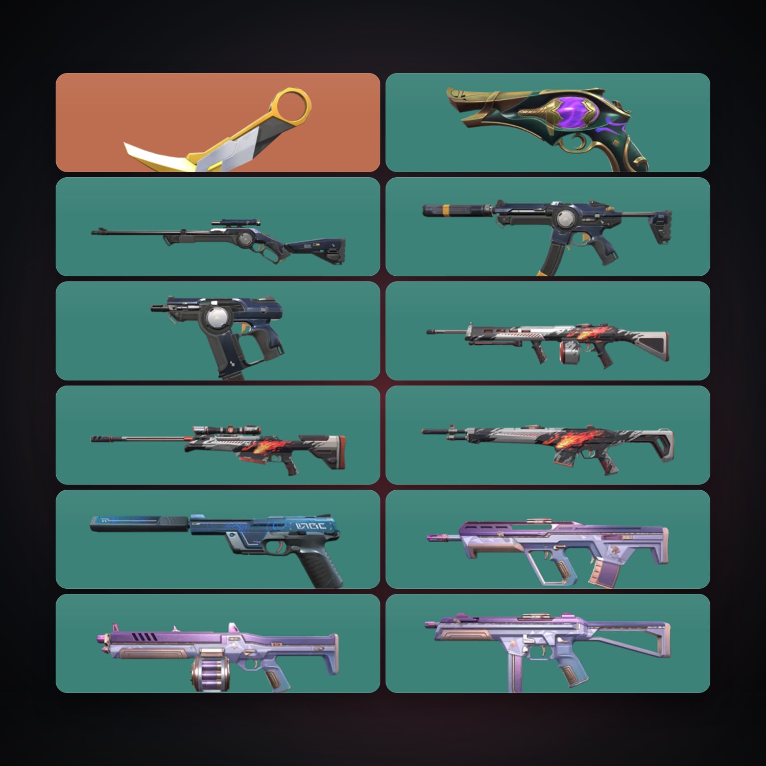 EU Gold 3 locker — 1 knives, 13 skins, lvl 110 — HabibiAccounts
