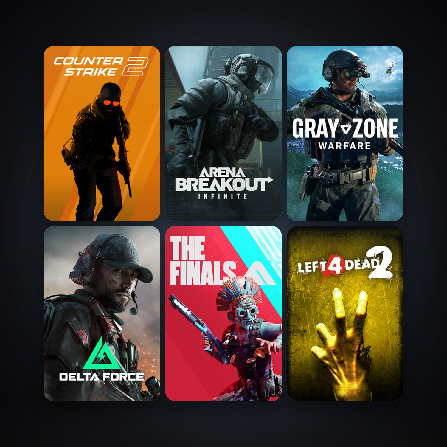 Left 4 Dead + Left 4 Dead 2, 14 games, clean — HabibiAccounts