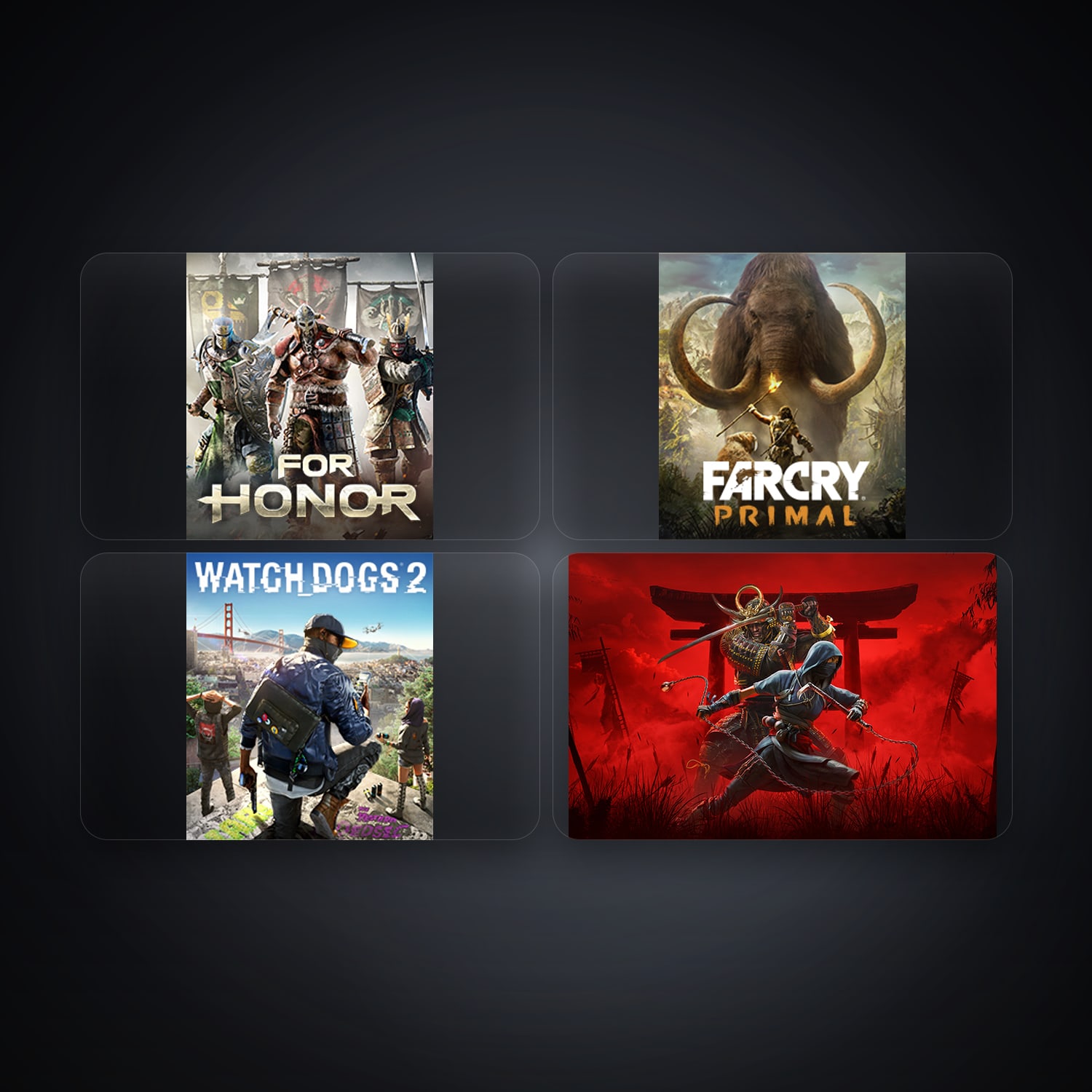Ubisoft For Honor + Far Cry Primal — ES — 4 games — HabibiAccounts
