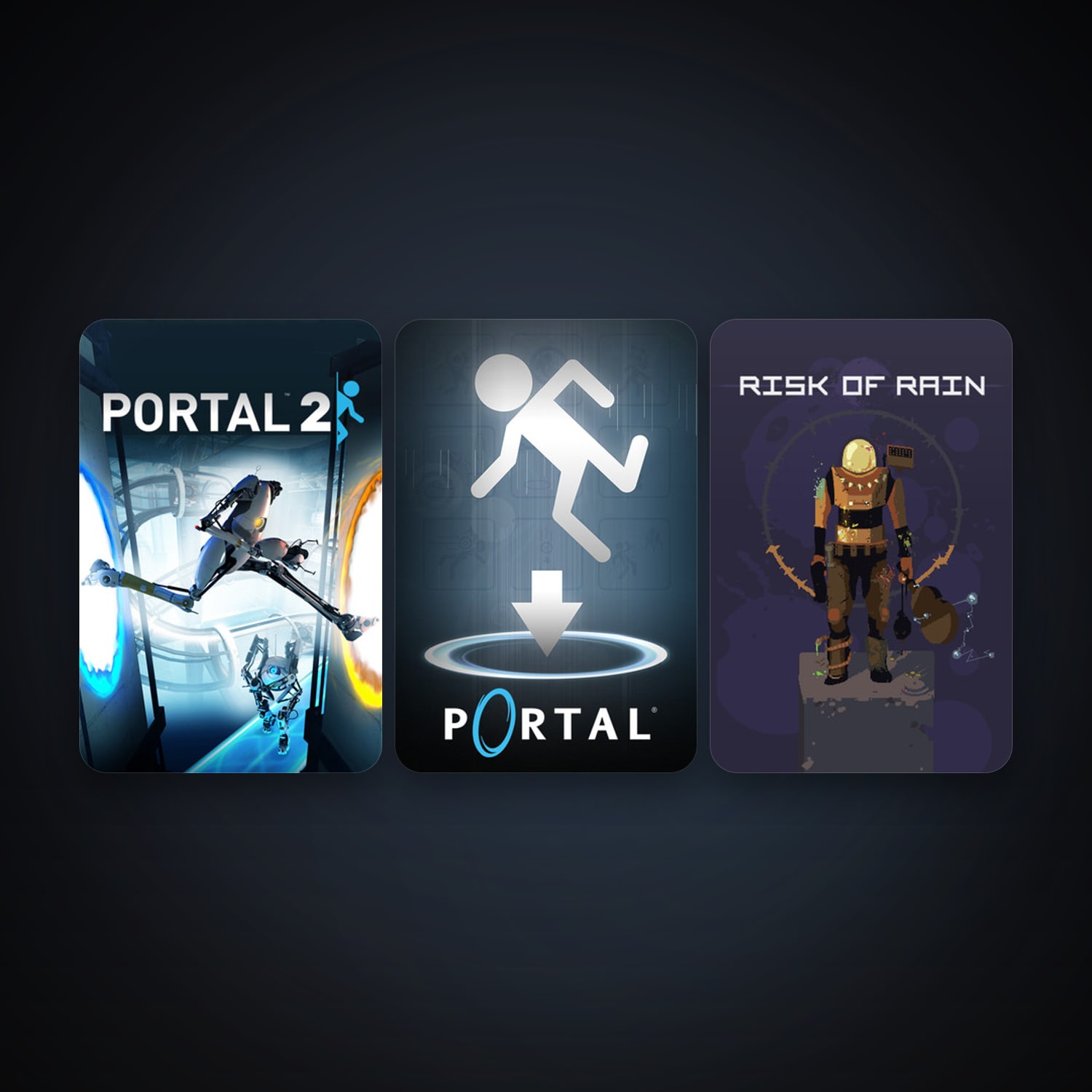 Portal + Portal 2, 3 games, clean — HabibiAccounts