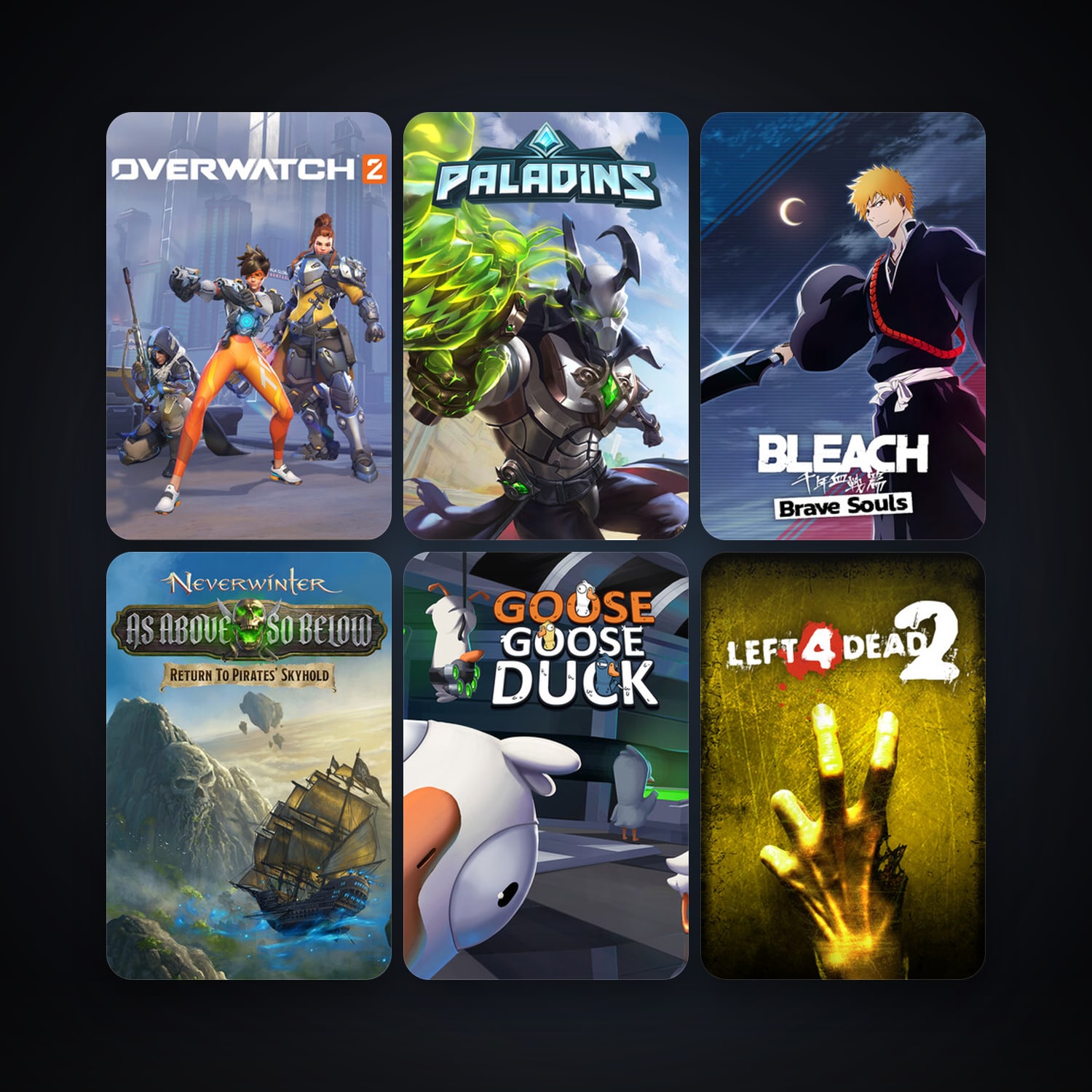 Half-Life + Left 4 Dead 2, 19 games, clean — HabibiAccounts