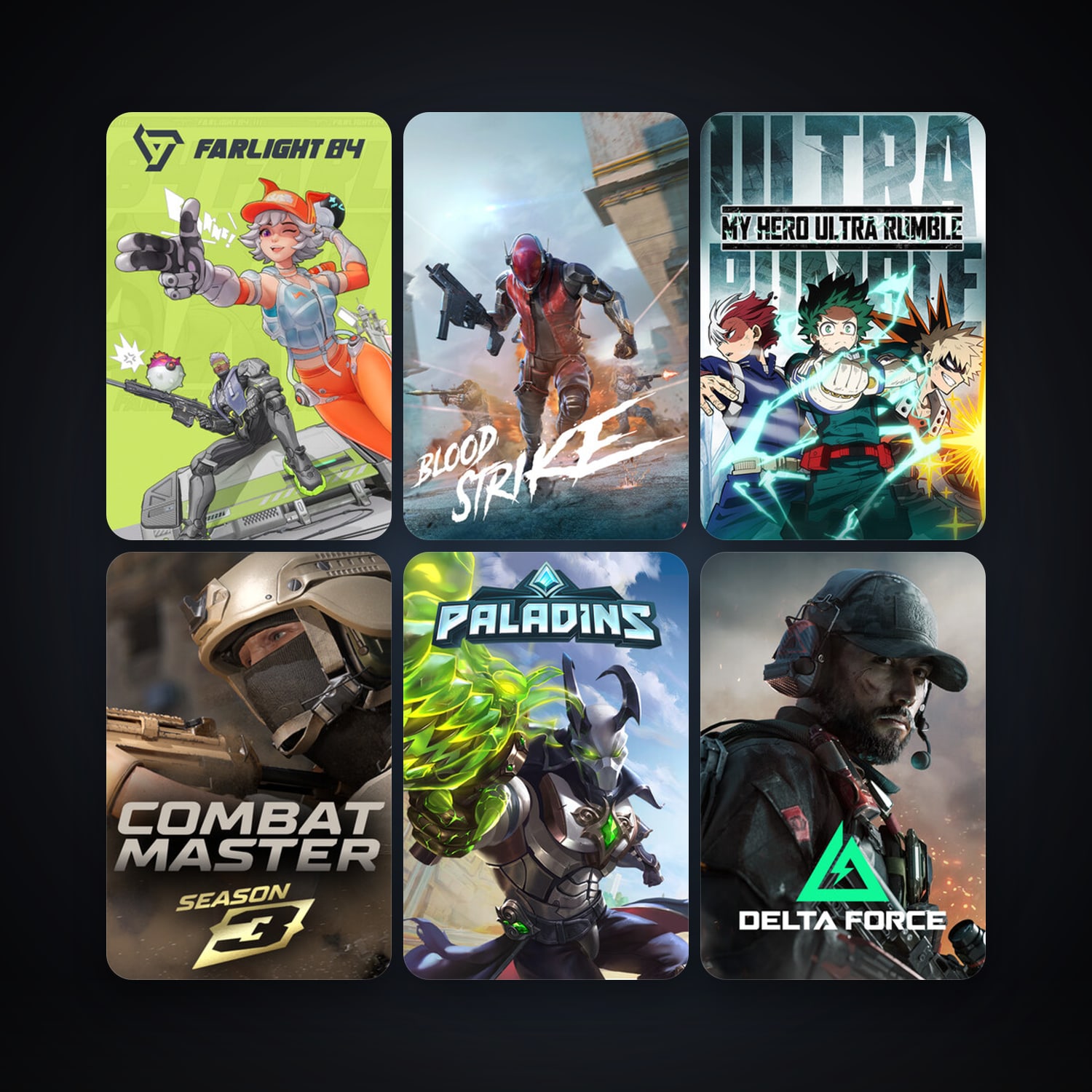 Paladins + World of Tanks Blitz, 13 games, clean — HabibiAccounts
