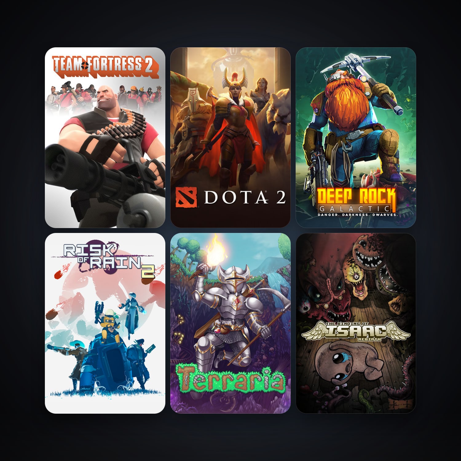 Team Fortress 2 + Dota 2, 87 games, clean — HabibiAccounts