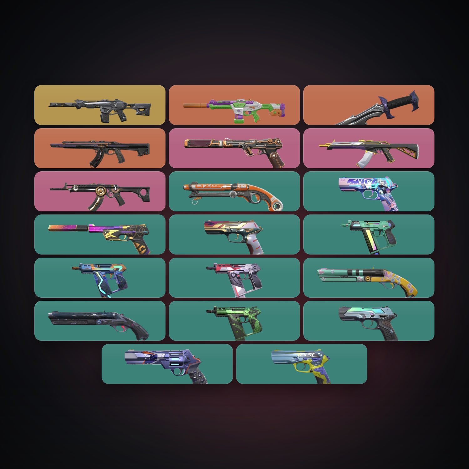 AP Diamond 1 locker — 1 knives, 20 skins, lvl 205 — HabibiAccounts