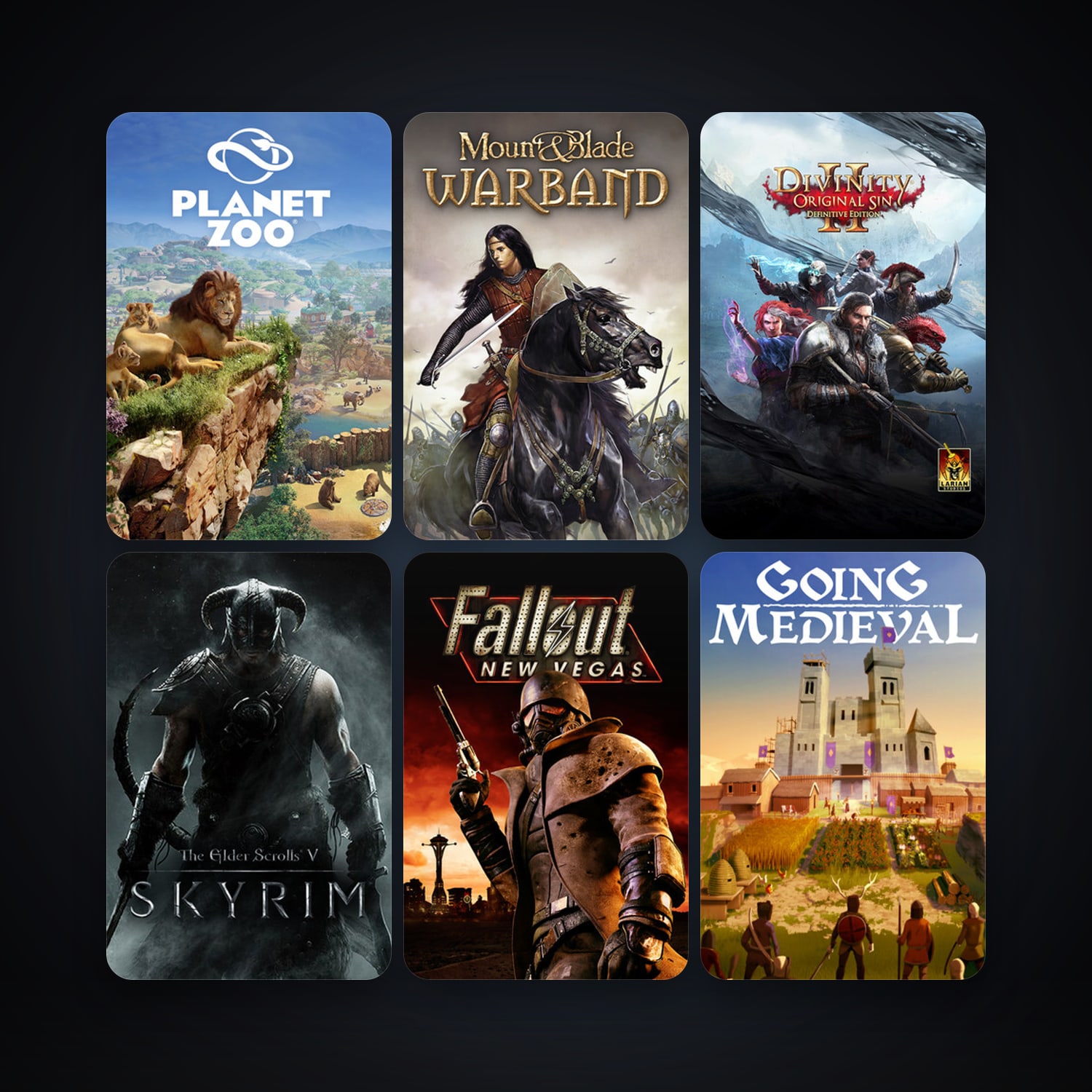 Fallout: New Vegas + Mount & Blade: Warband, 133 games, Steam 11, clean — HabibiAccounts