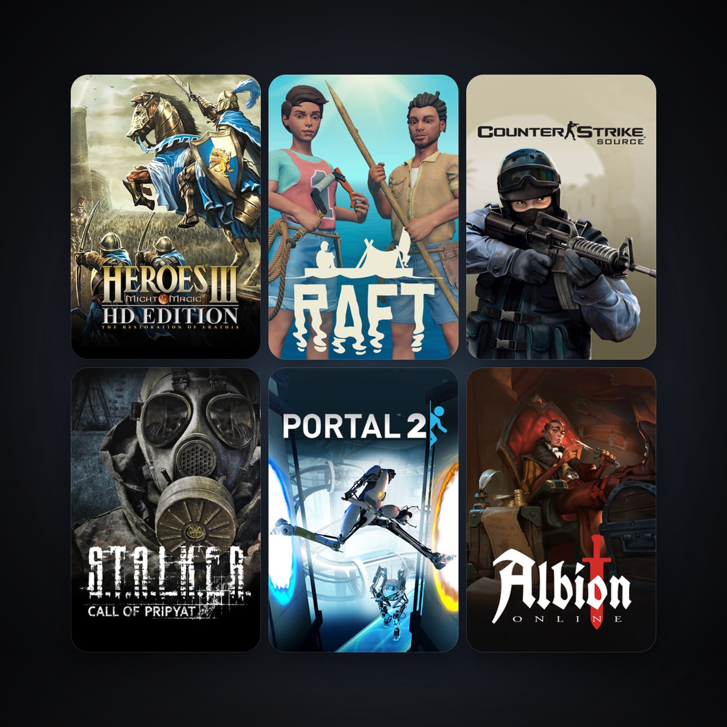 Counter-Strike: Source + Portal, 14 games, clean — HabibiAccounts