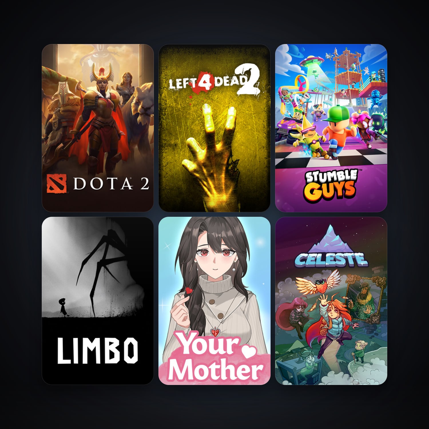 Left 4 Dead 2 + Dota 2, 9 games, clean — HabibiAccounts