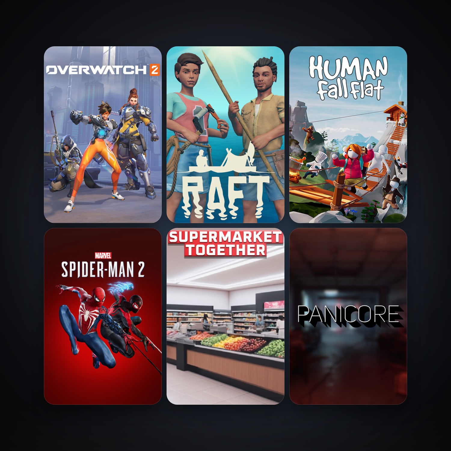 Human: Fall Flat + Raft, 28 games, clean — HabibiAccounts