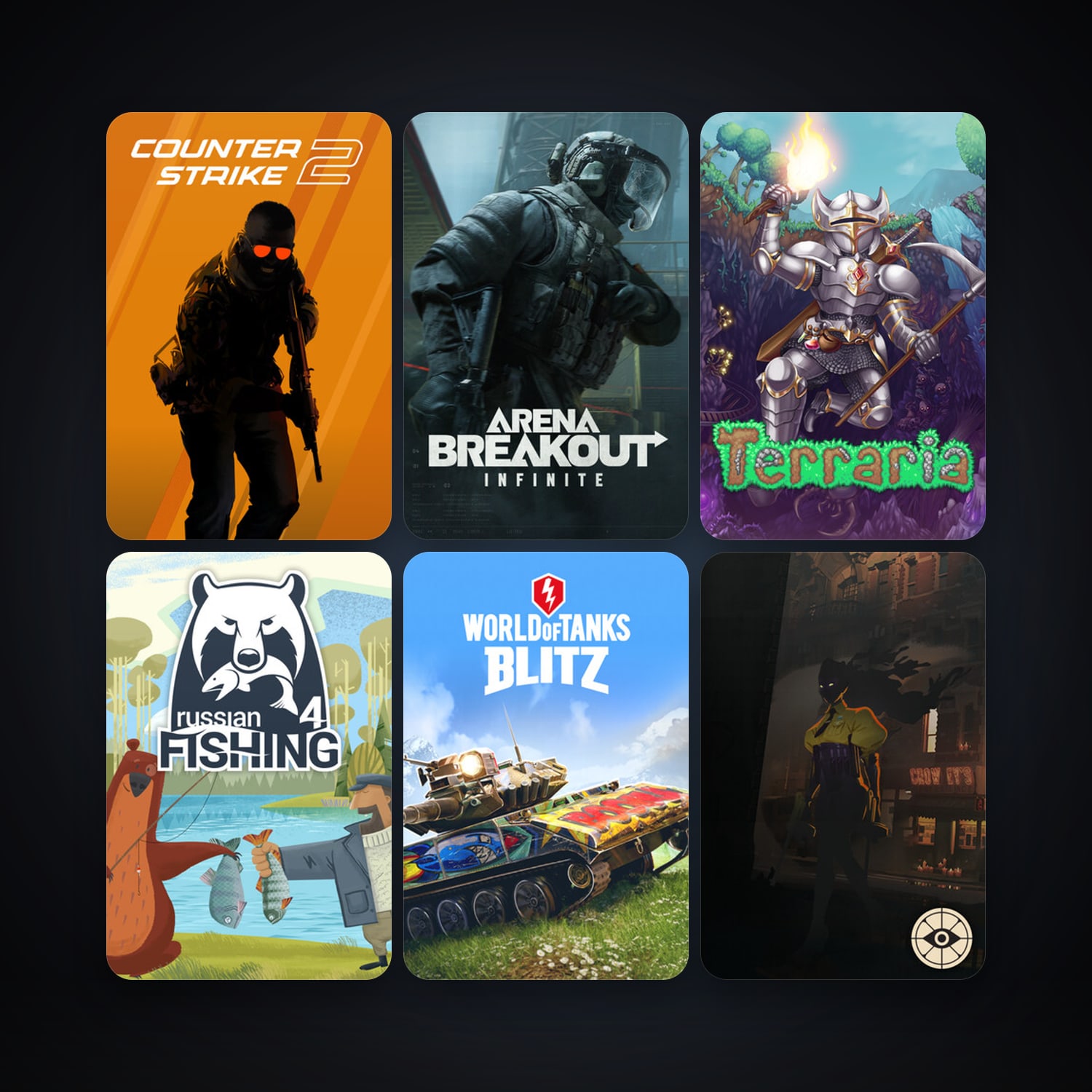 CS2 Prime + Terraria, 95 games, Steam 12, clean — HabibiAccounts