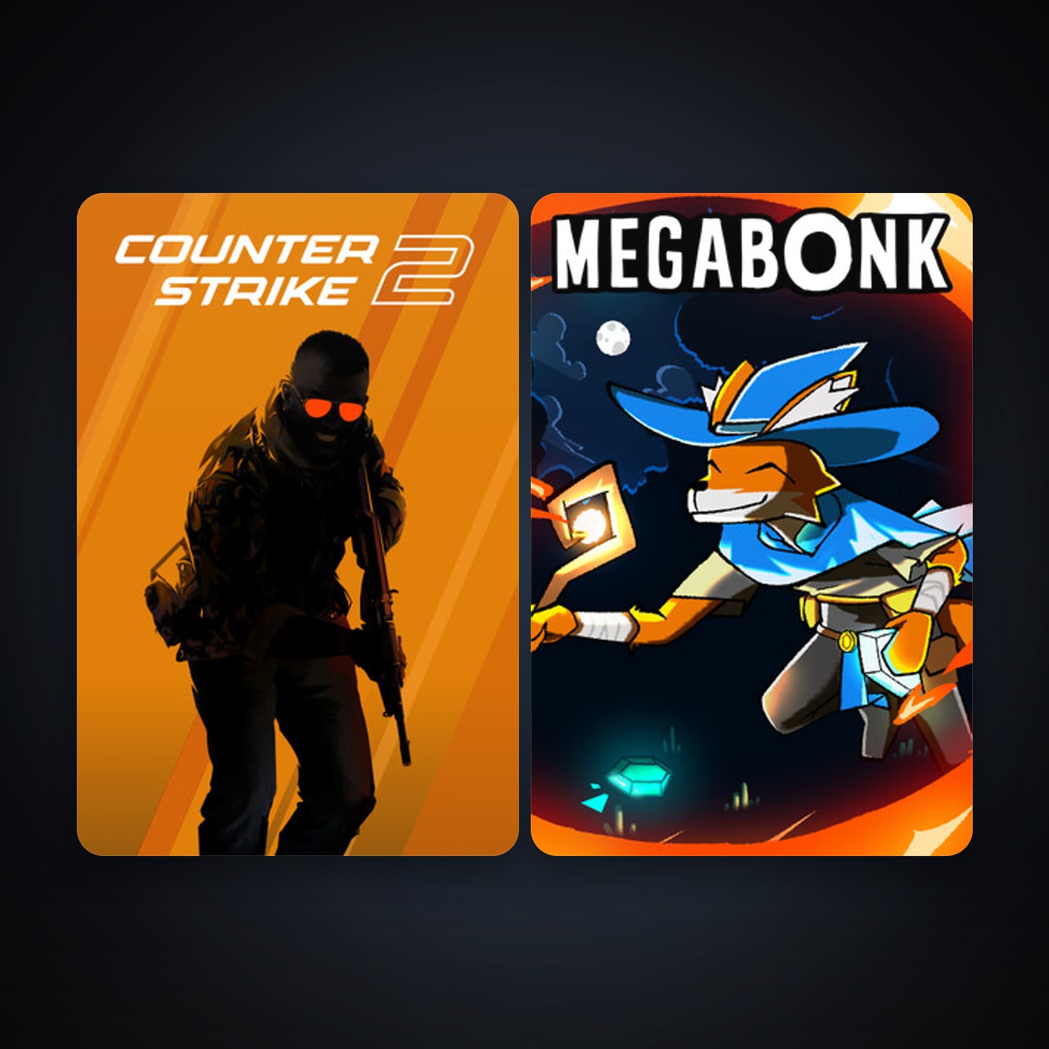 CS2 Prime + Megabonk, 3 games, clean — HabibiAccounts