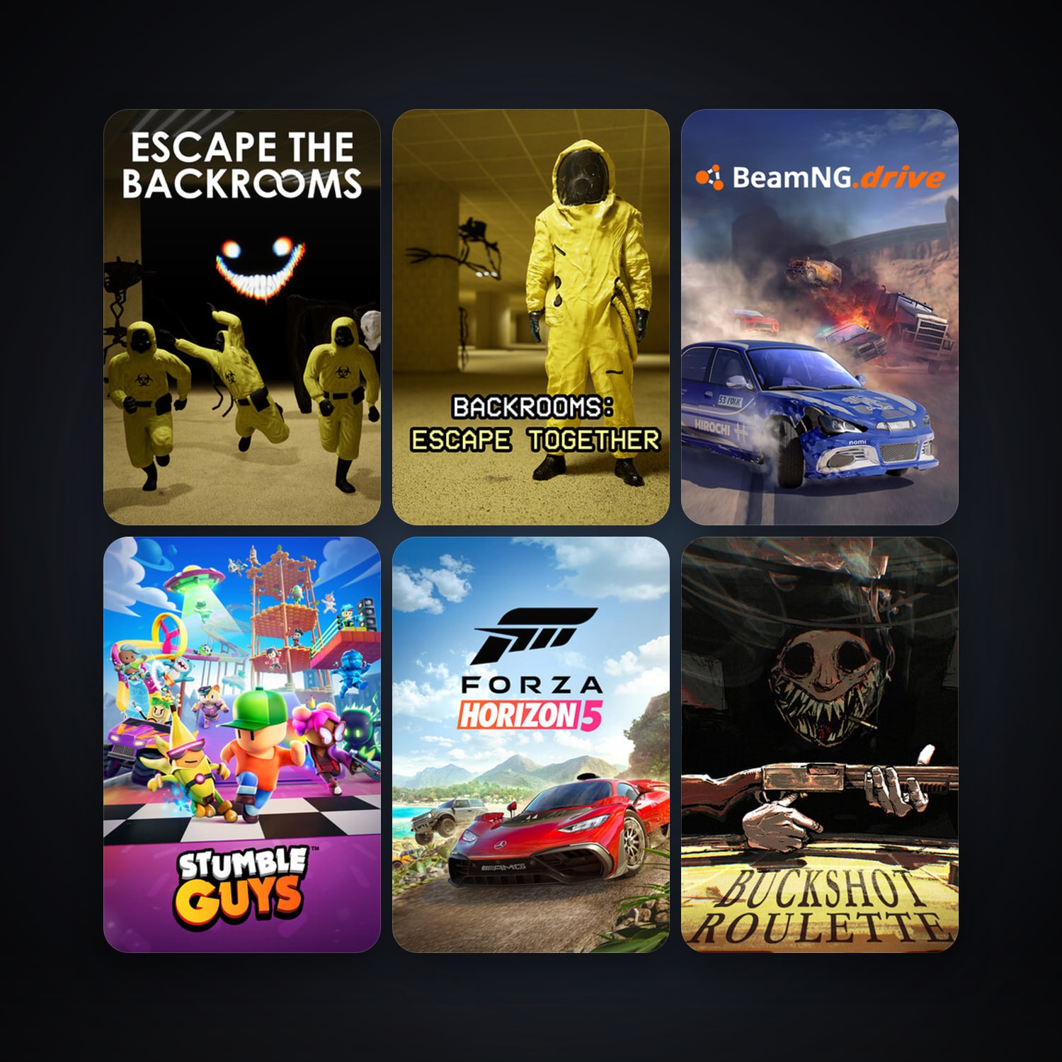 BeamNG.drive + Gang Beasts, 11 games, clean — HabibiAccounts
