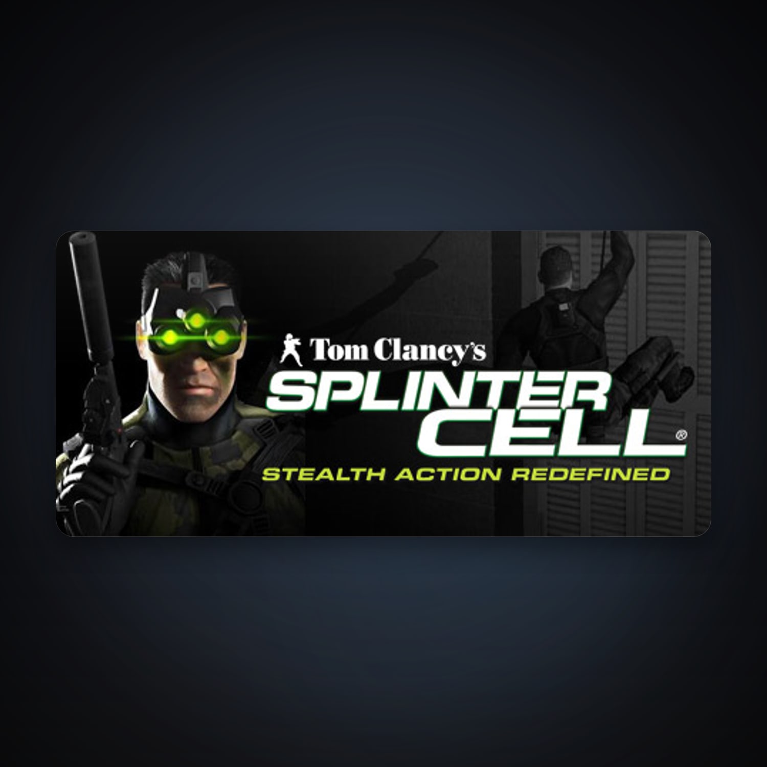 Tom Clancy's Splinter Cell, 1 games, clean — HabibiAccounts
