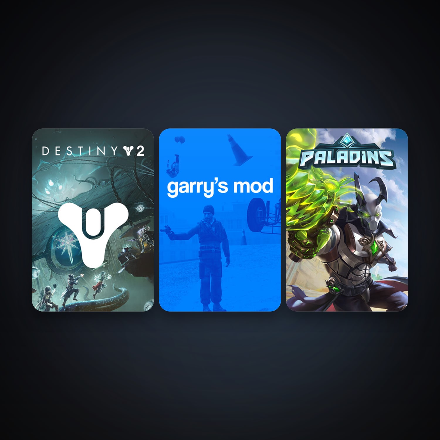 Garry's Mod + Paladins, 4 games, clean — HabibiAccounts