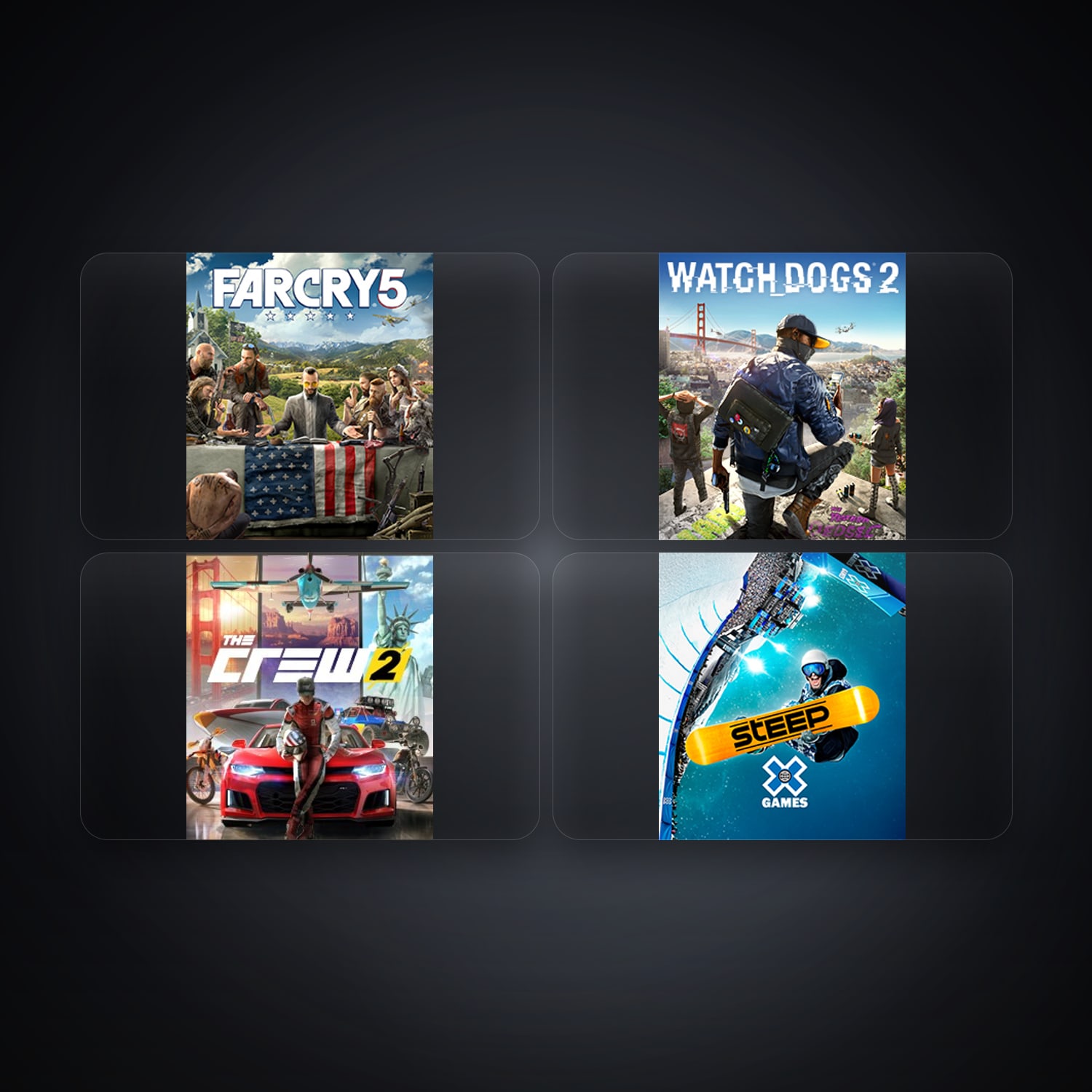 Ubisoft Far Cry 5 + WATCH_DOGS 2 — DK — 5 games — HabibiAccounts