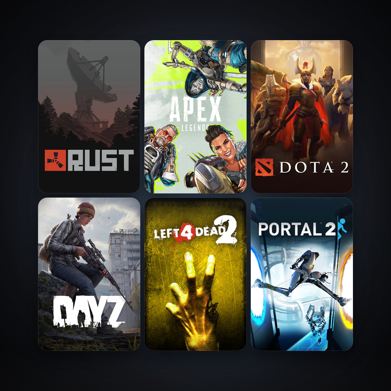 Left 4 Dead 2 + Dota 2, 40 games, Steam 11, clean — HabibiAccounts