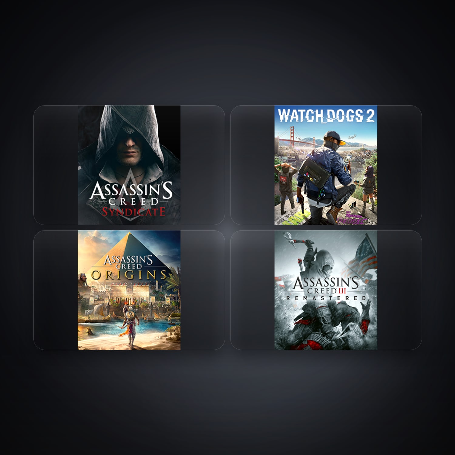 Ubisoft Assassin's Creed Syndicate + WATCH_DOGS 2 — TR — 5 games — HabibiAccounts