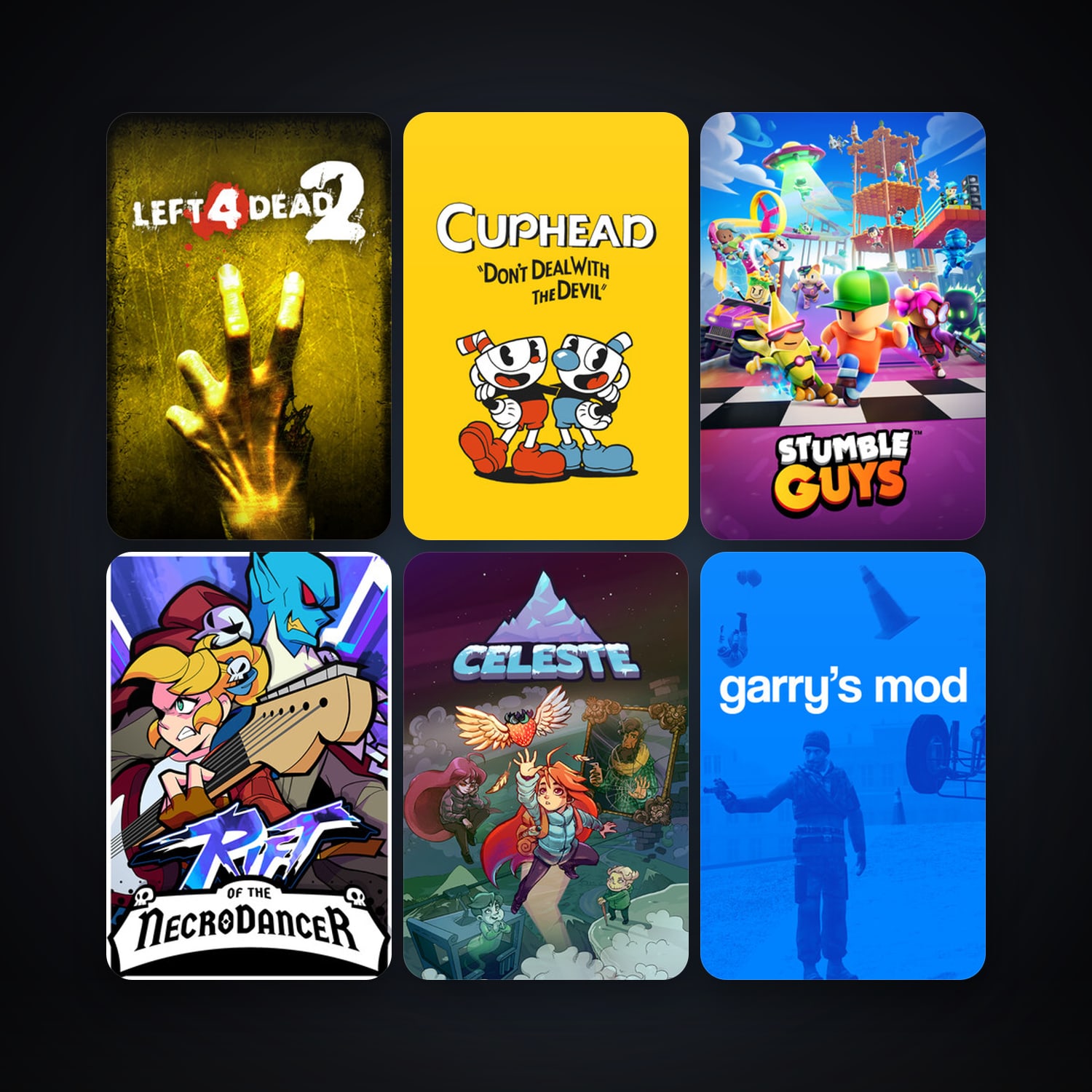 Left 4 Dead + Left 4 Dead 2, 14 games, clean — HabibiAccounts