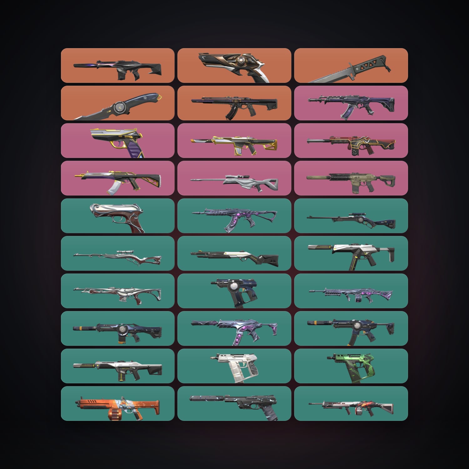 NA Plat 2 locker — 2 knives, 58 skins, lvl 95 — HabibiAccounts
