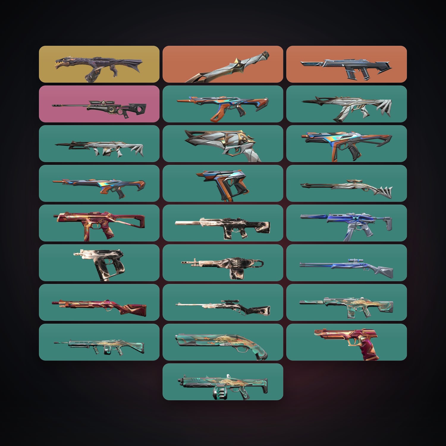 EU Bronze 1 locker — 1 knives, 27 skins, lvl 46 — HabibiAccounts