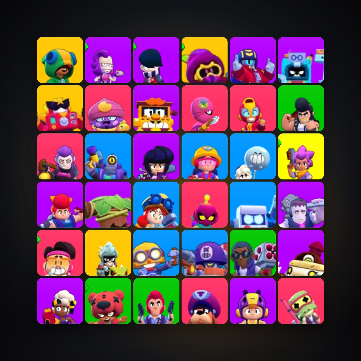 48 Brawlers | 8K Trophies — HabibiAccounts