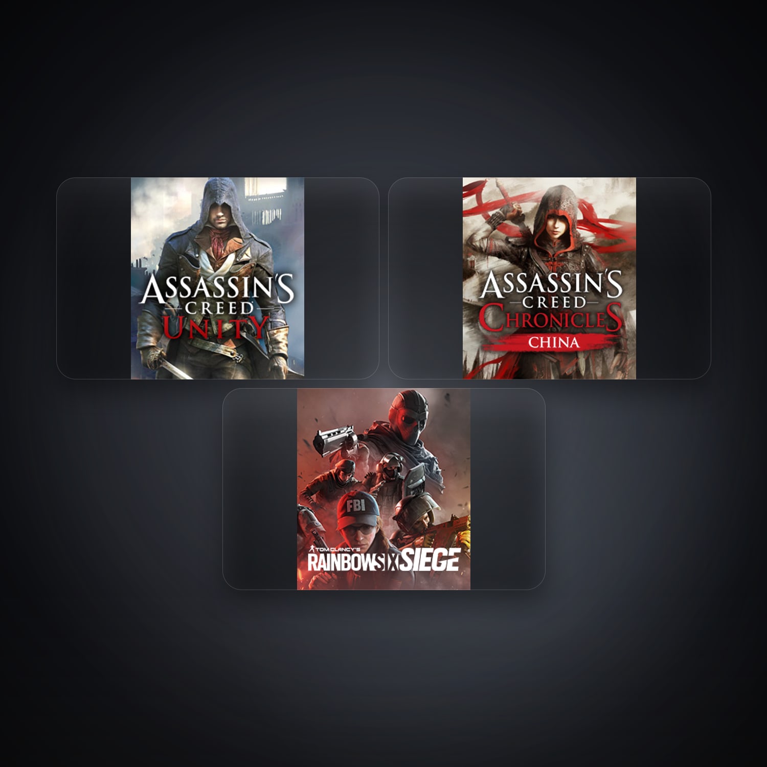 Ubisoft Assassin's Creed Unity + Assassin's Creed Chronicles China — RU — 3 games — HabibiAccounts