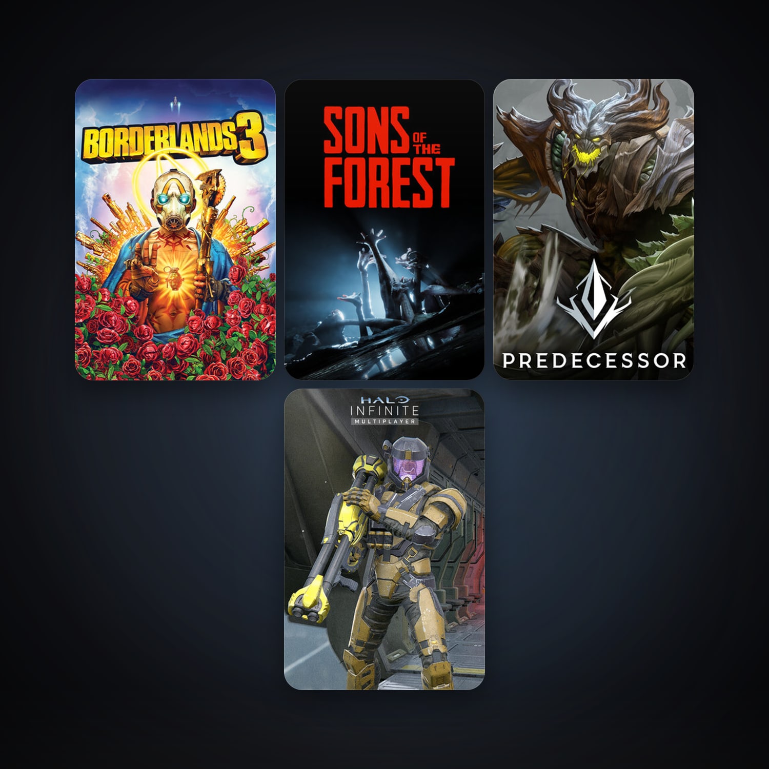 Borderlands 3 + Predecessor, 4 games, clean — HabibiAccounts