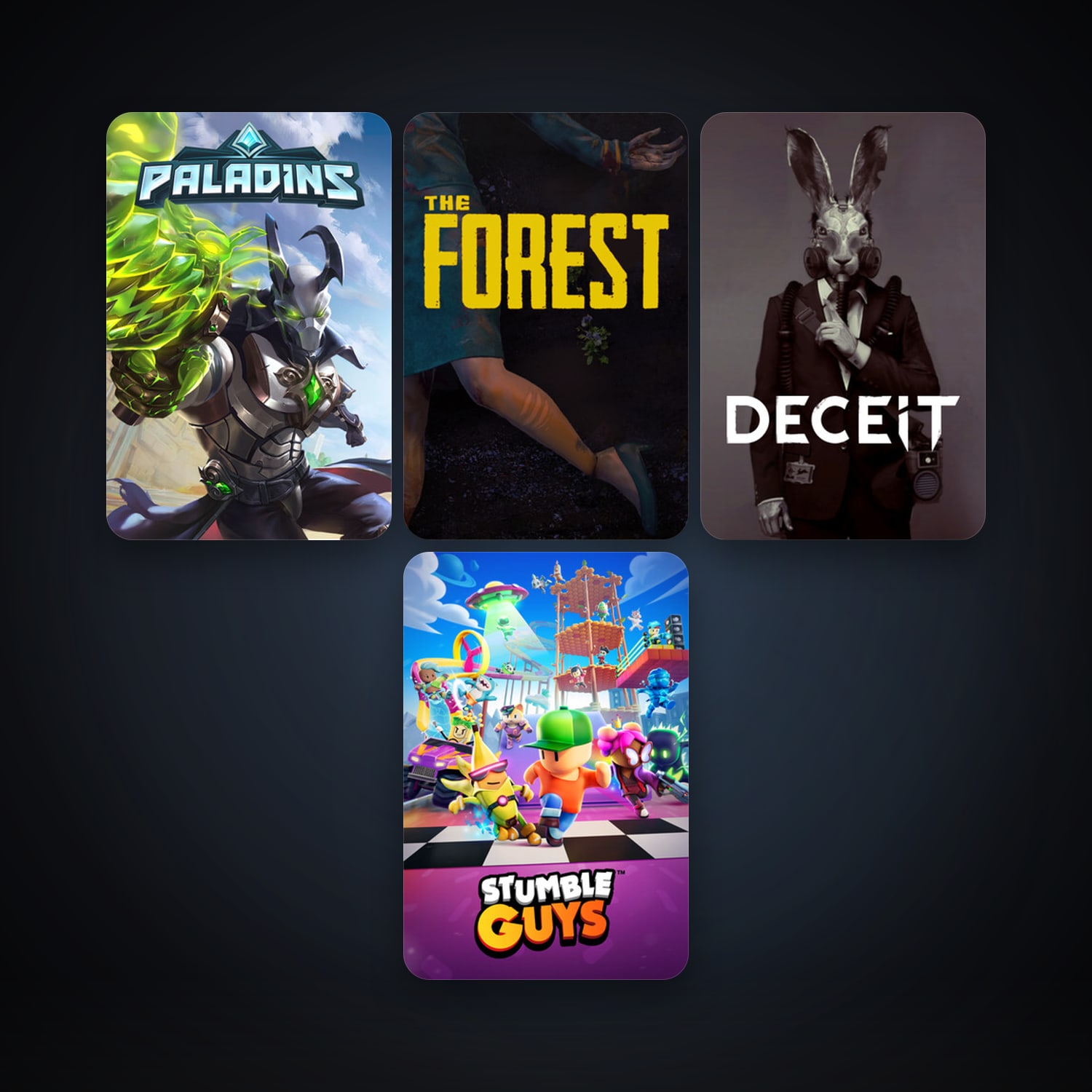 Free CS2 (No Prime) + The Forest, 12 games, clean — HabibiAccounts