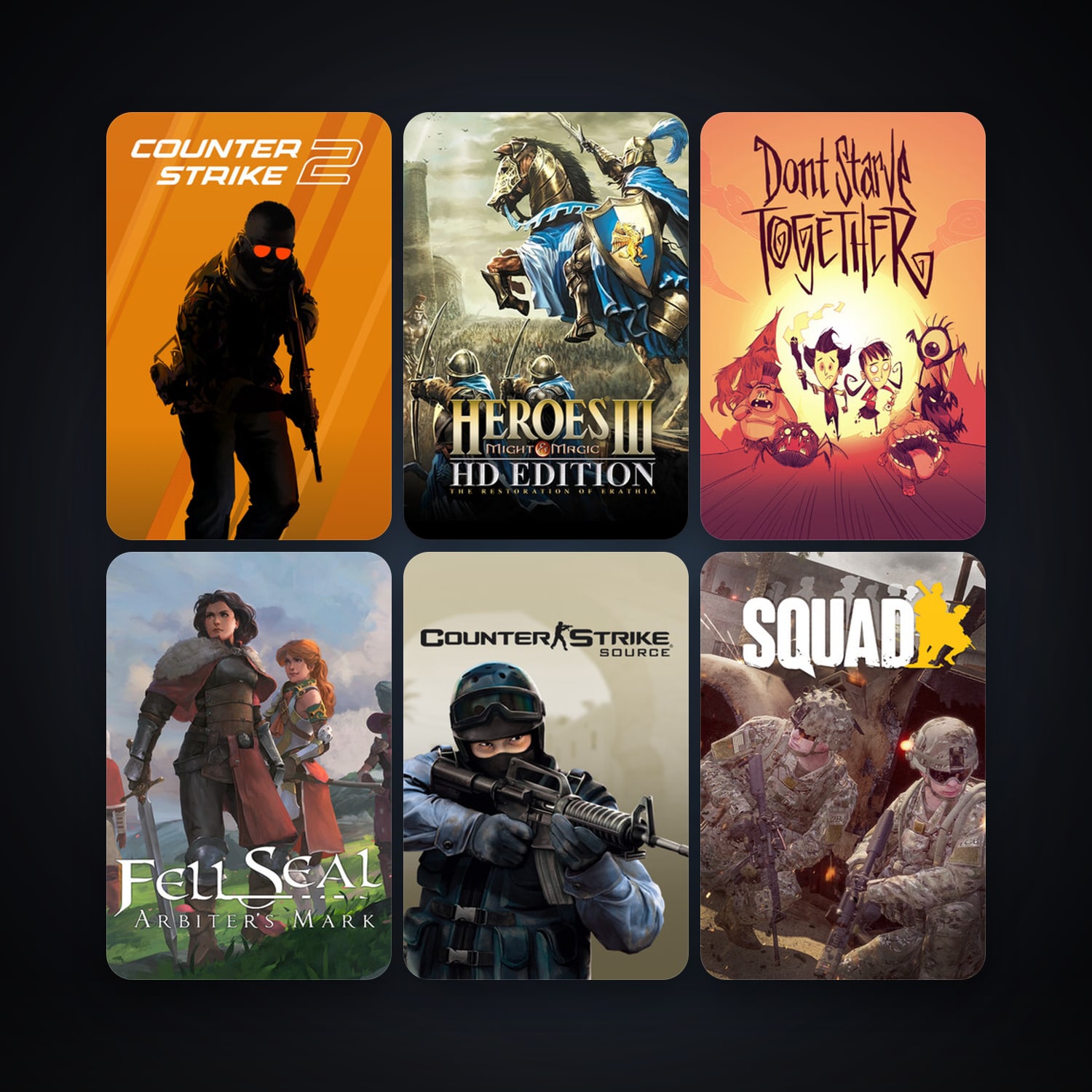 Counter-Strike: Source + CS2 Prime, 22 games, Steam 13, clean — HabibiAccounts