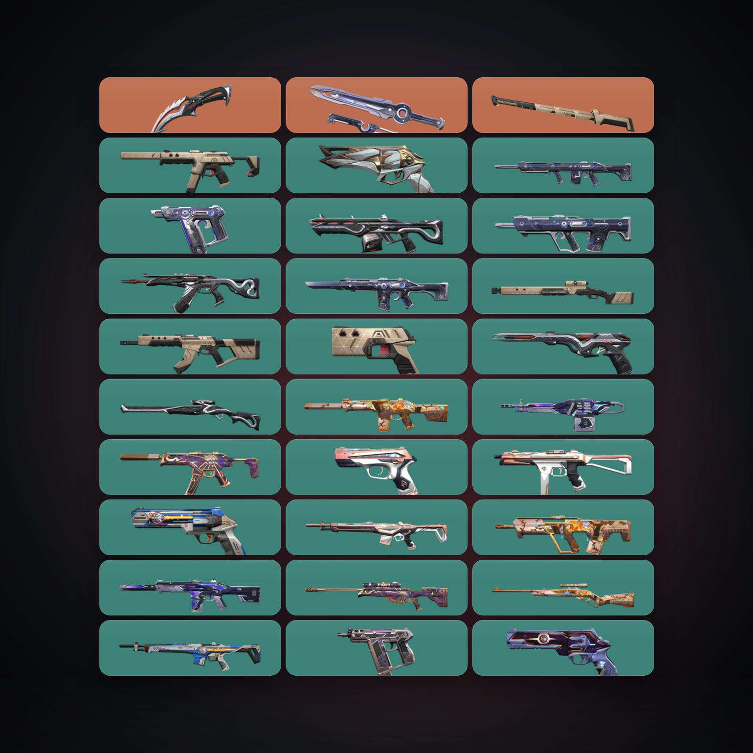 BR Gold 2 locker — 3 knives, 40 skins, lvl 78 — HabibiAccounts