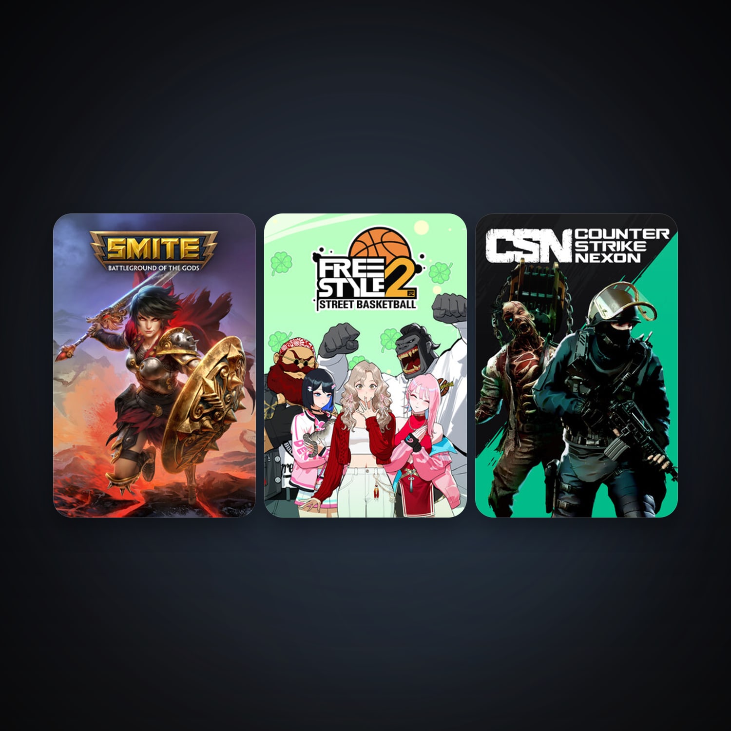 Counter-Strike Nexon: Studio + Freestyle 2: Street Basketball, 6 games, clean — HabibiAccounts