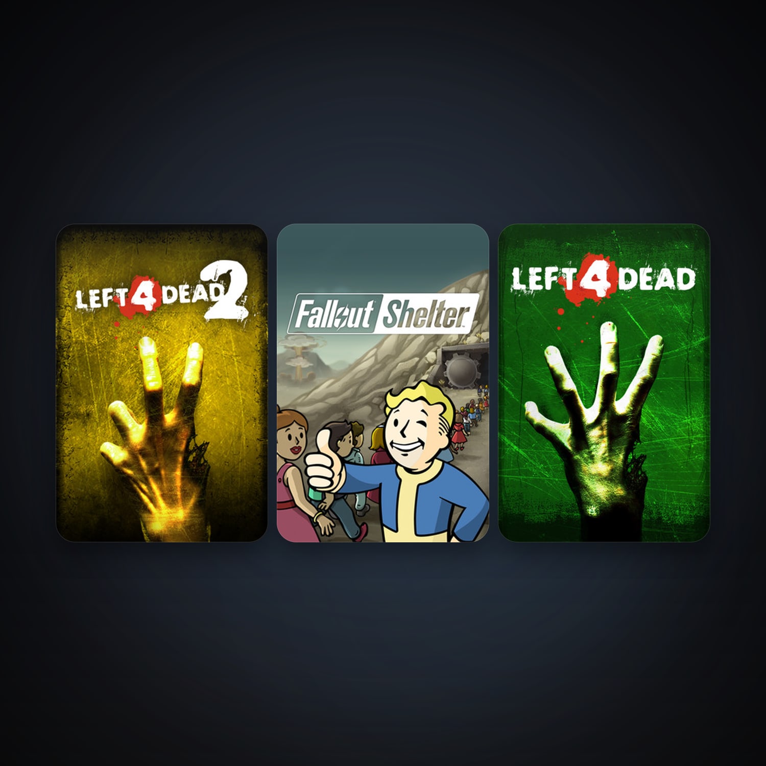 Left 4 Dead + Left 4 Dead 2, 3 games, clean — HabibiAccounts