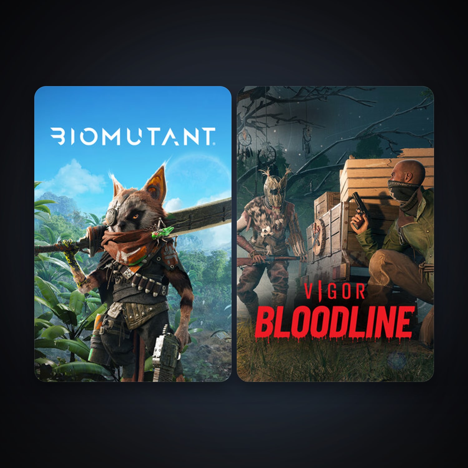 BIOMUTANT + Vigor, 4 games, clean — HabibiAccounts