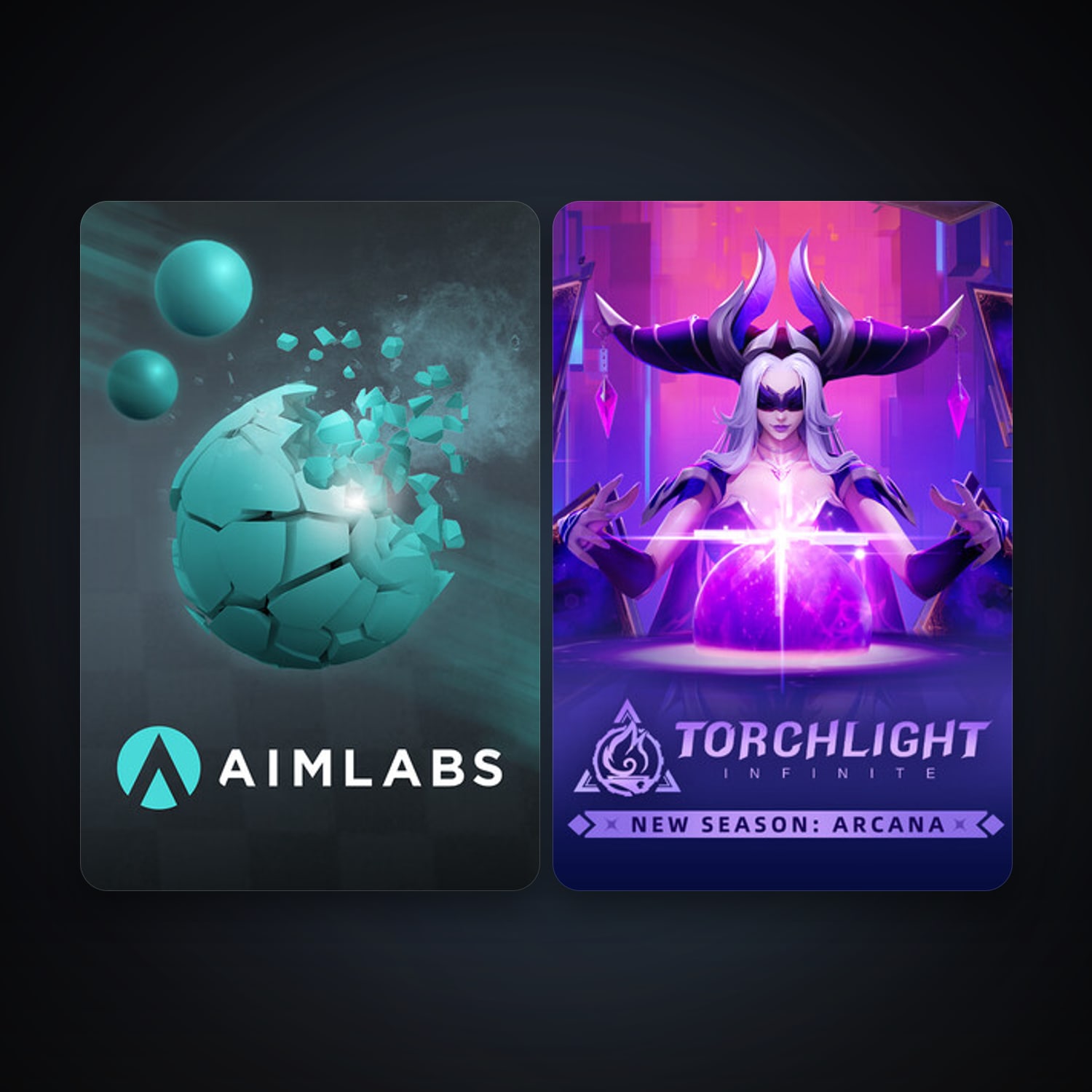 Aimlabs + Torchlight: Infinite, 6 games, clean — HabibiAccounts