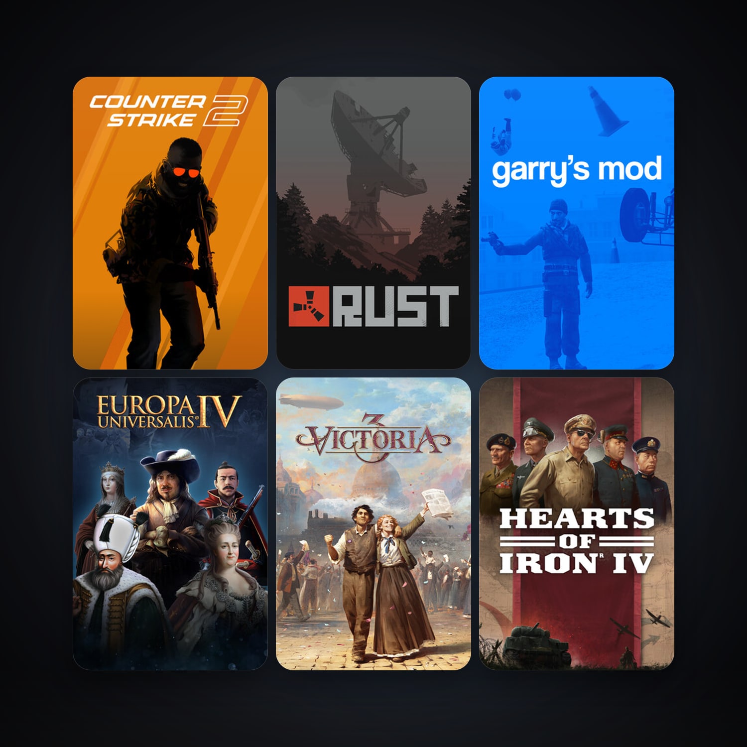 CS2 Prime + Garry's Mod, 270 games, Steam 14, clean — HabibiAccounts