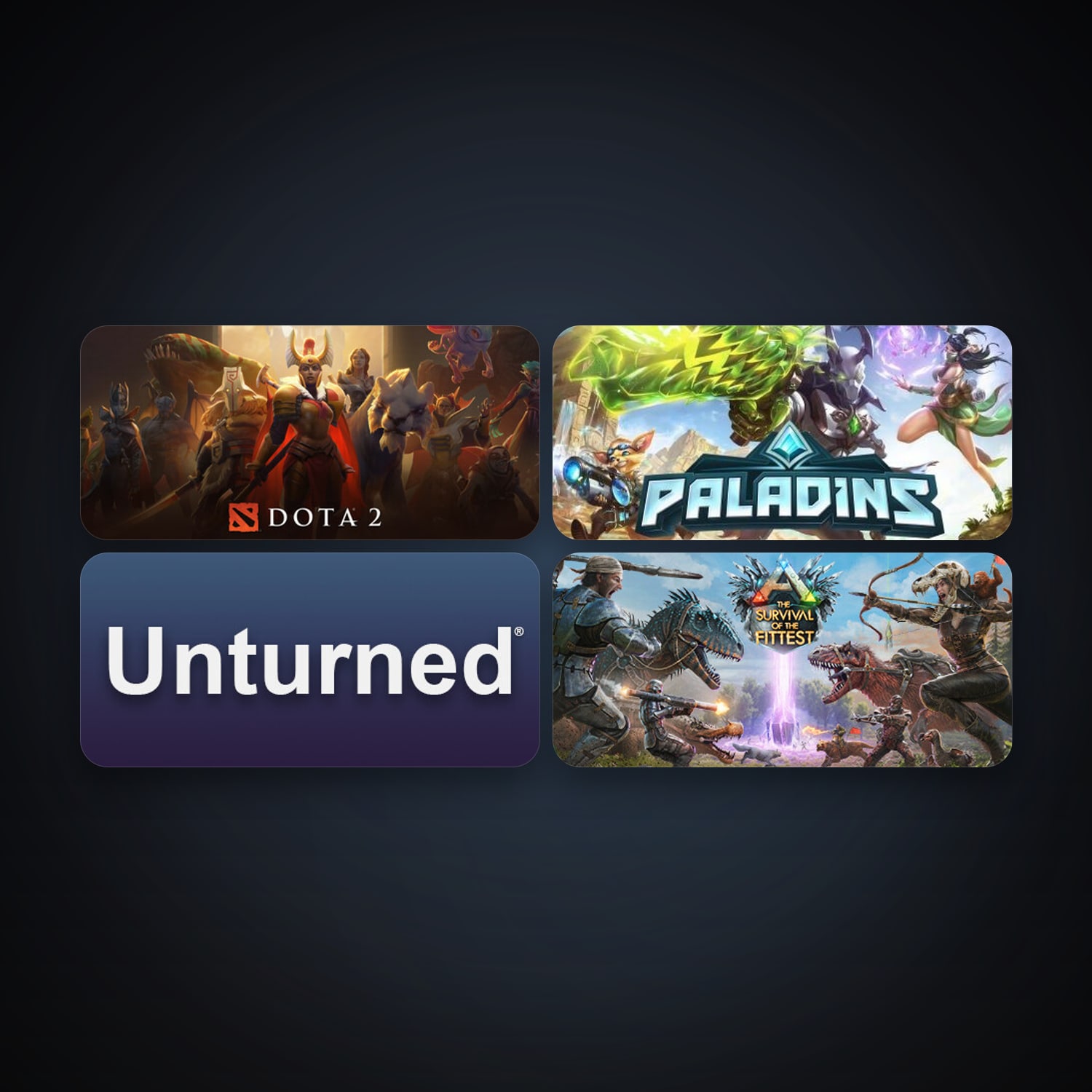 Dota 2 + Trove, 10 games, clean — HabibiAccounts