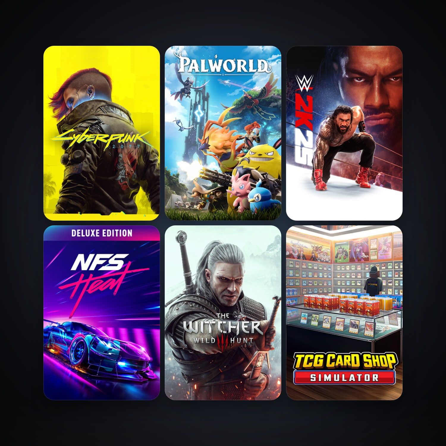 Steam account: The Witcher 3: Wild Hunt + Wallpaper Engine, 16 games, clean — HabibiAccounts