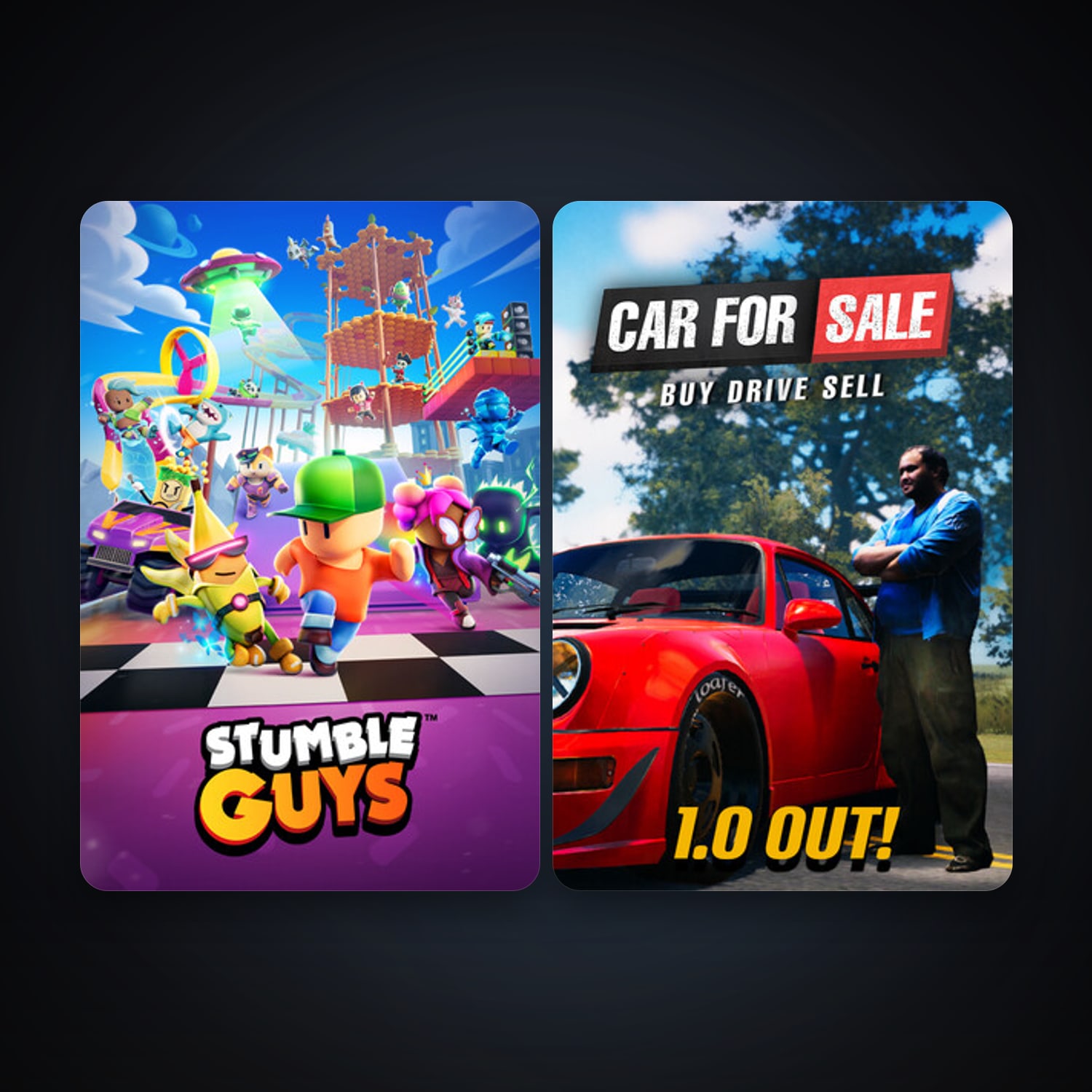 Free CS2 (No Prime) + Stumble Guys, 11 games, clean — HabibiAccounts