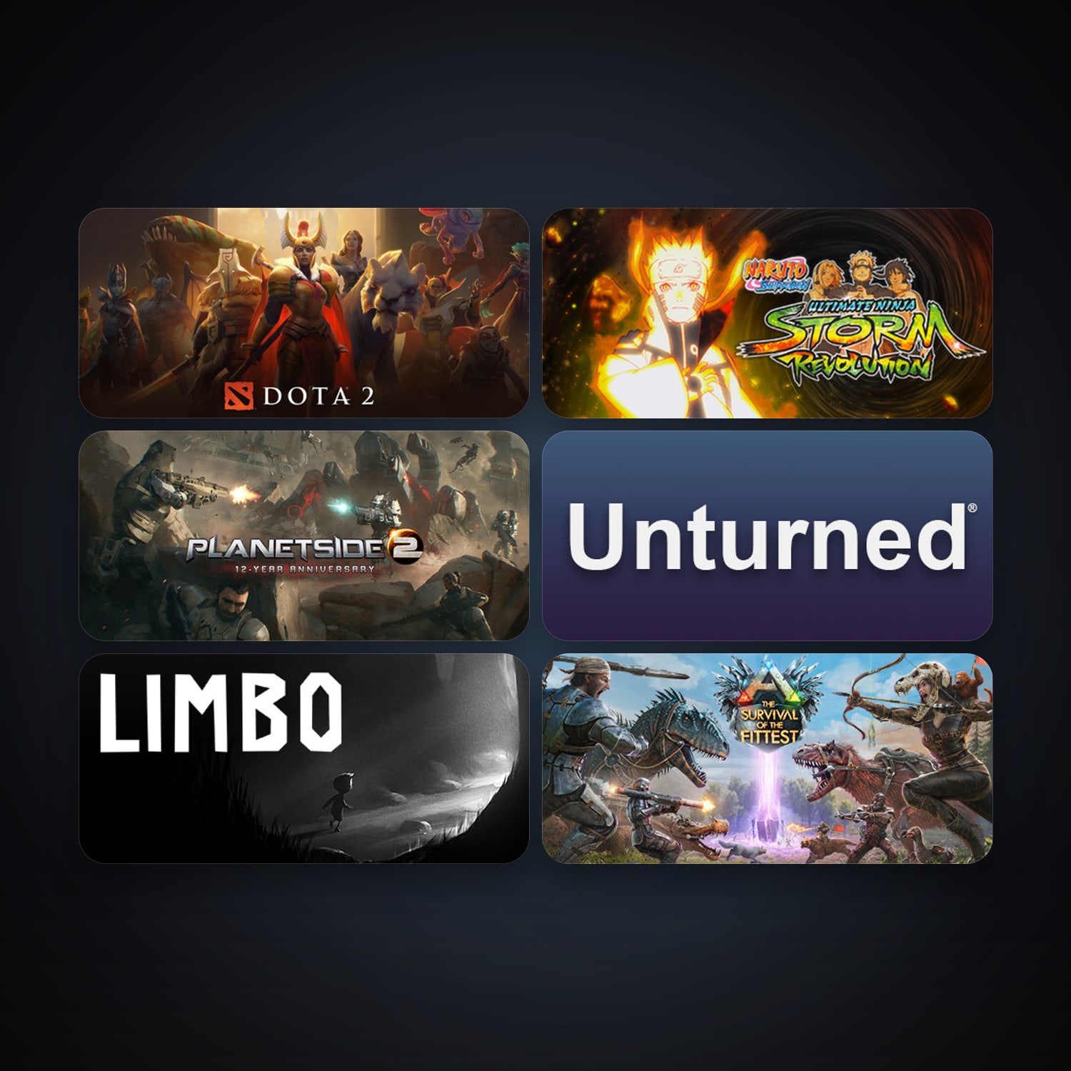 Dota 2 + LIMBO, 20 games, clean — HabibiAccounts