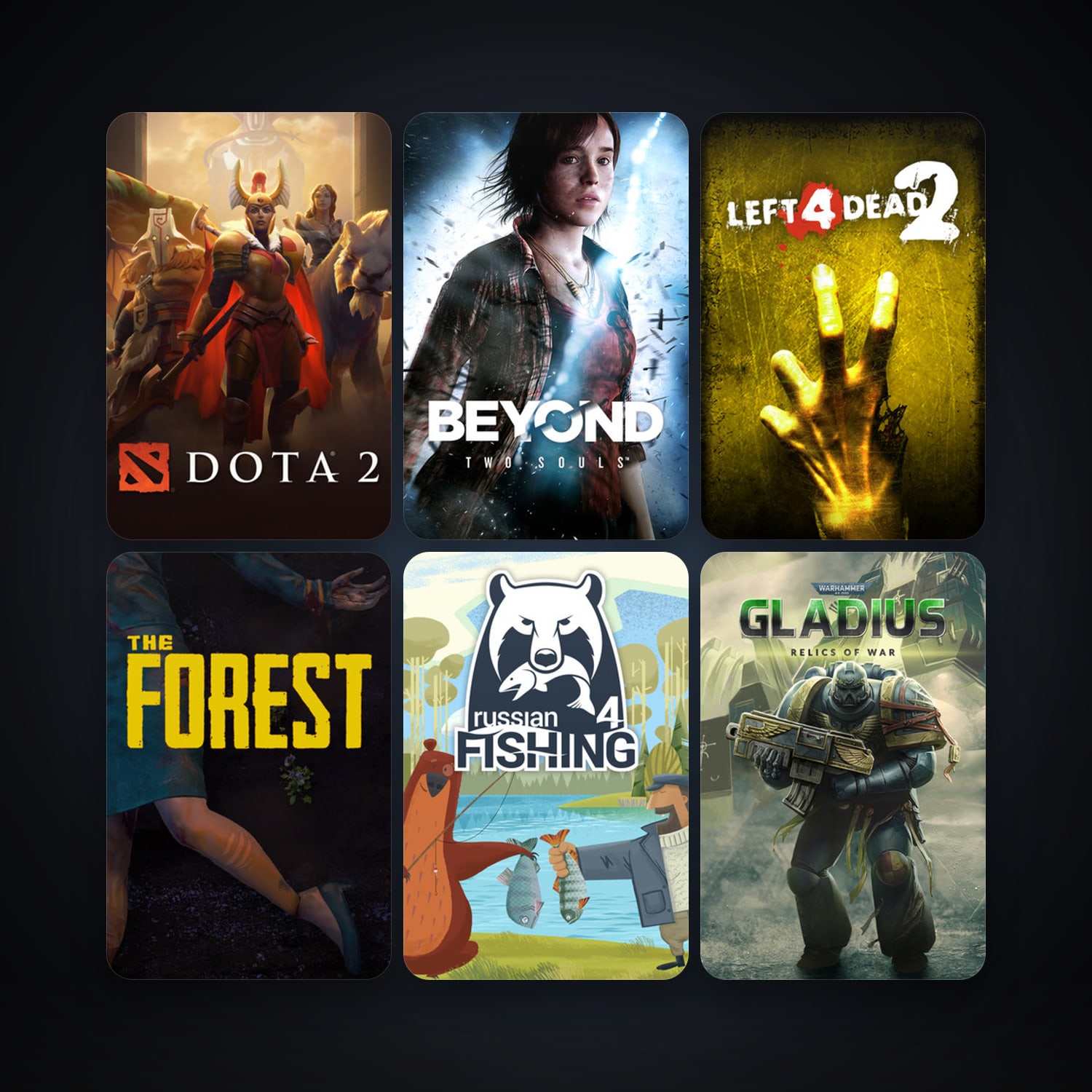 Left 4 Dead 2 + Dota 2, 24 games, clean — HabibiAccounts