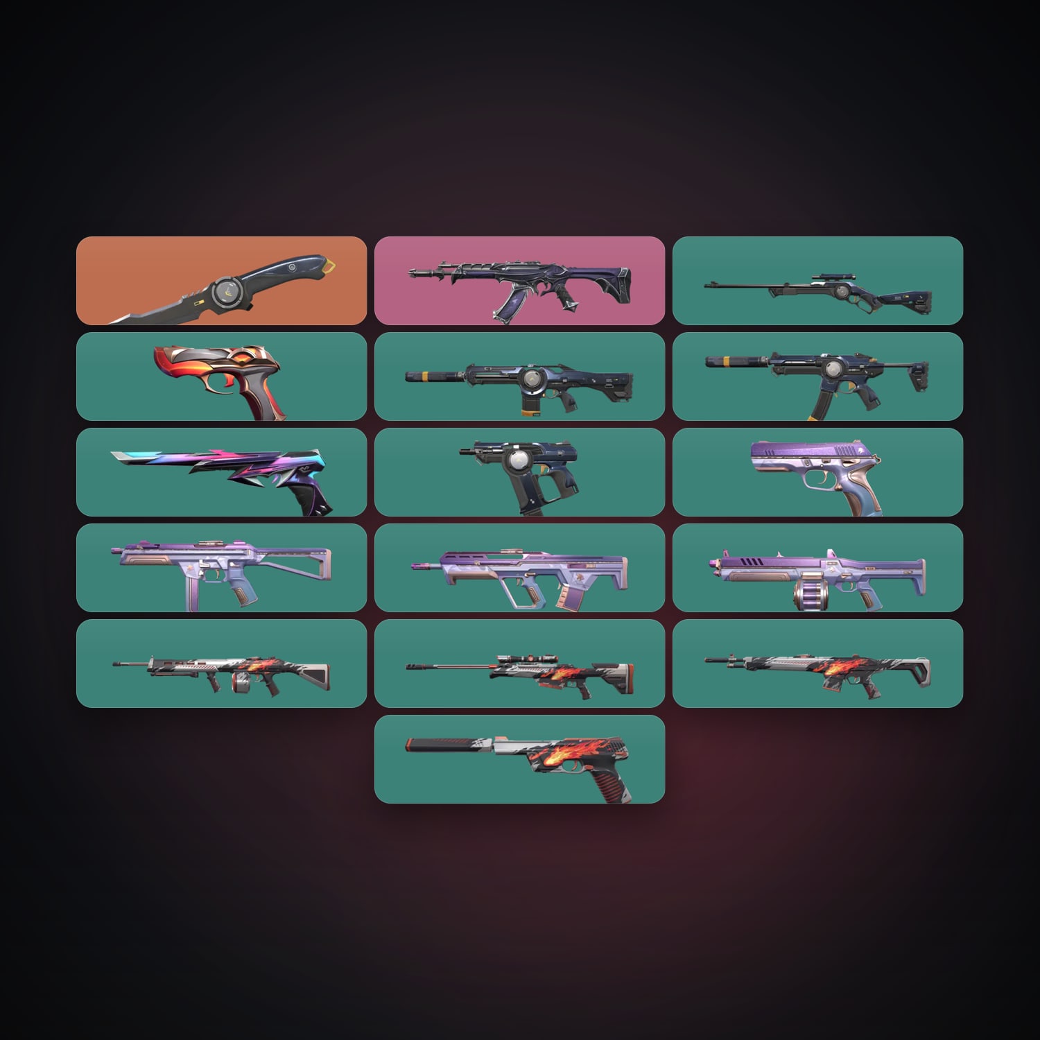 EU Gold 3 locker — 1 knives, 18 skins, lvl 79 — HabibiAccounts