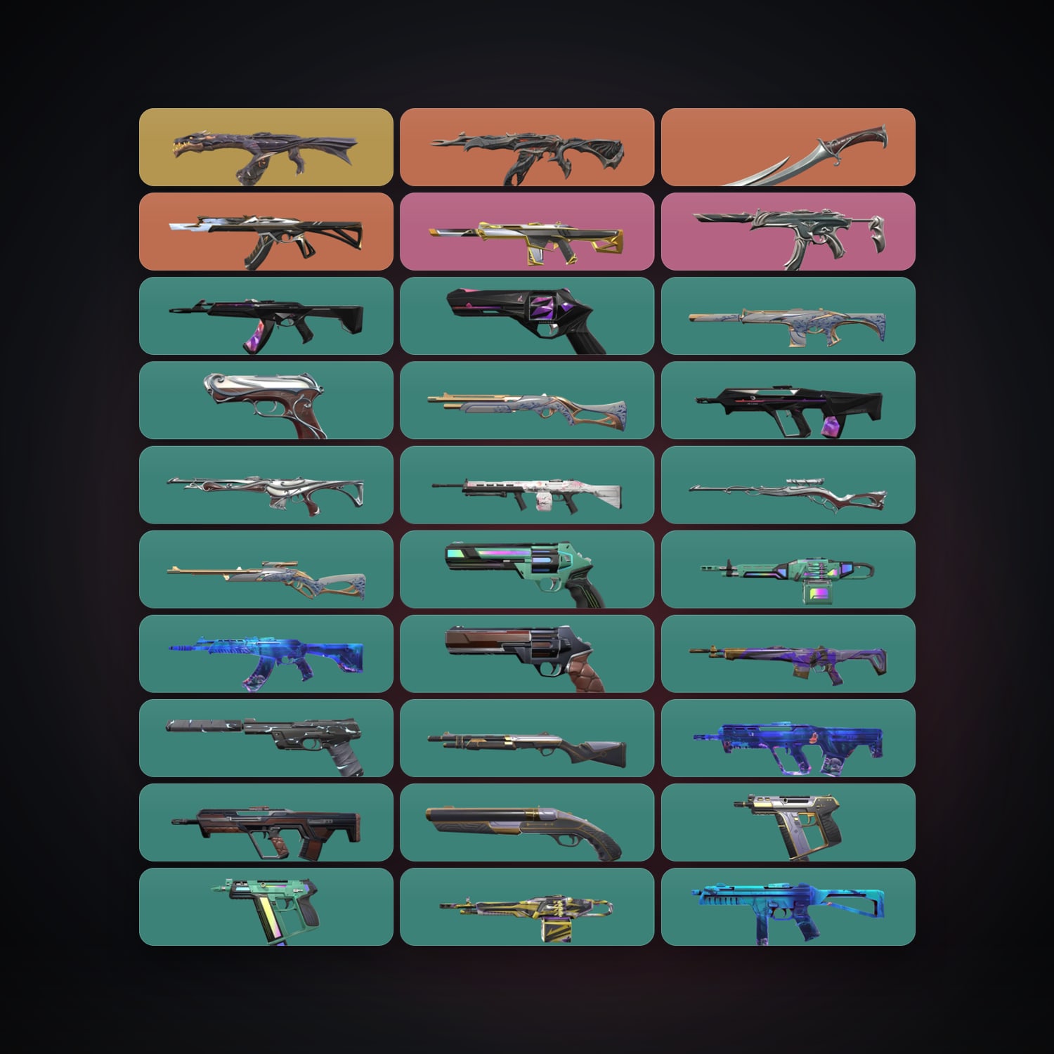 EU Bronze 1 locker — 1 knives, 40 skins, lvl 84 — HabibiAccounts