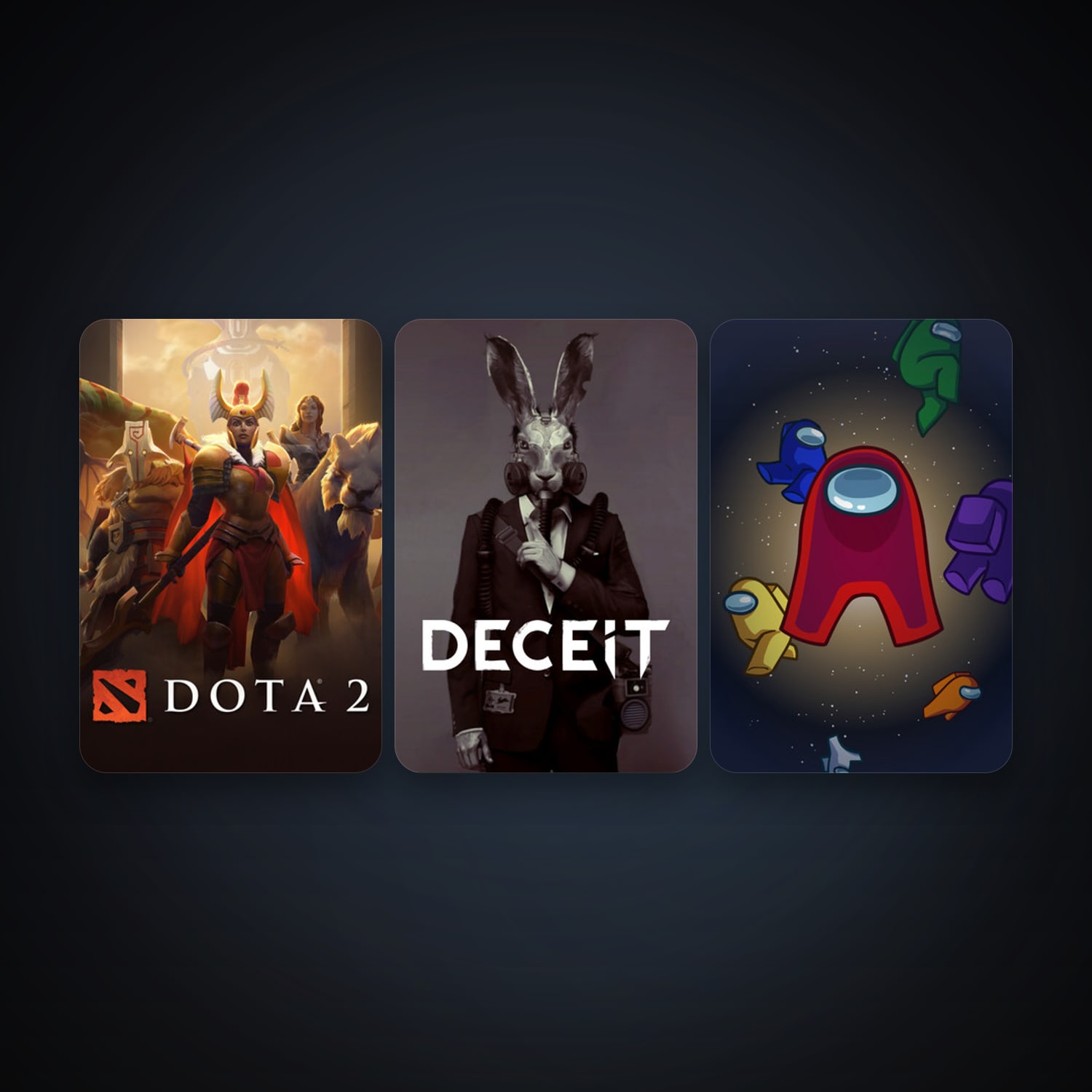 Dota 2 + Deceit, 4 games, clean — HabibiAccounts