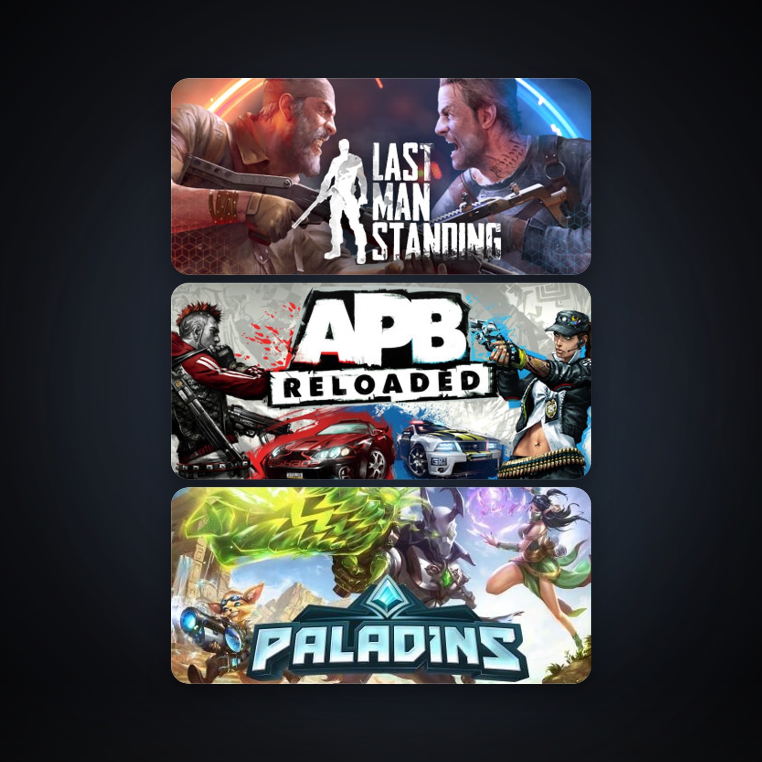 Steam account: APB Reloaded + Paladins, 7 games, clean — HabibiAccounts