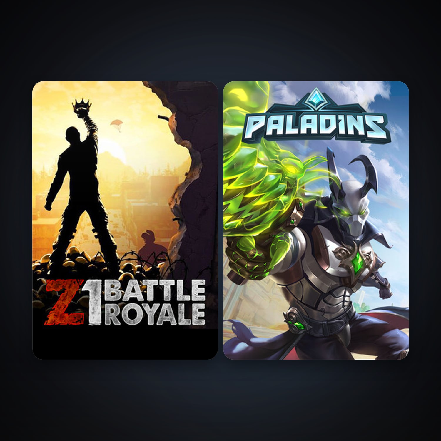 Steam account: Z1 Battle Royale + Paladins, 4 games, clean — HabibiAccounts