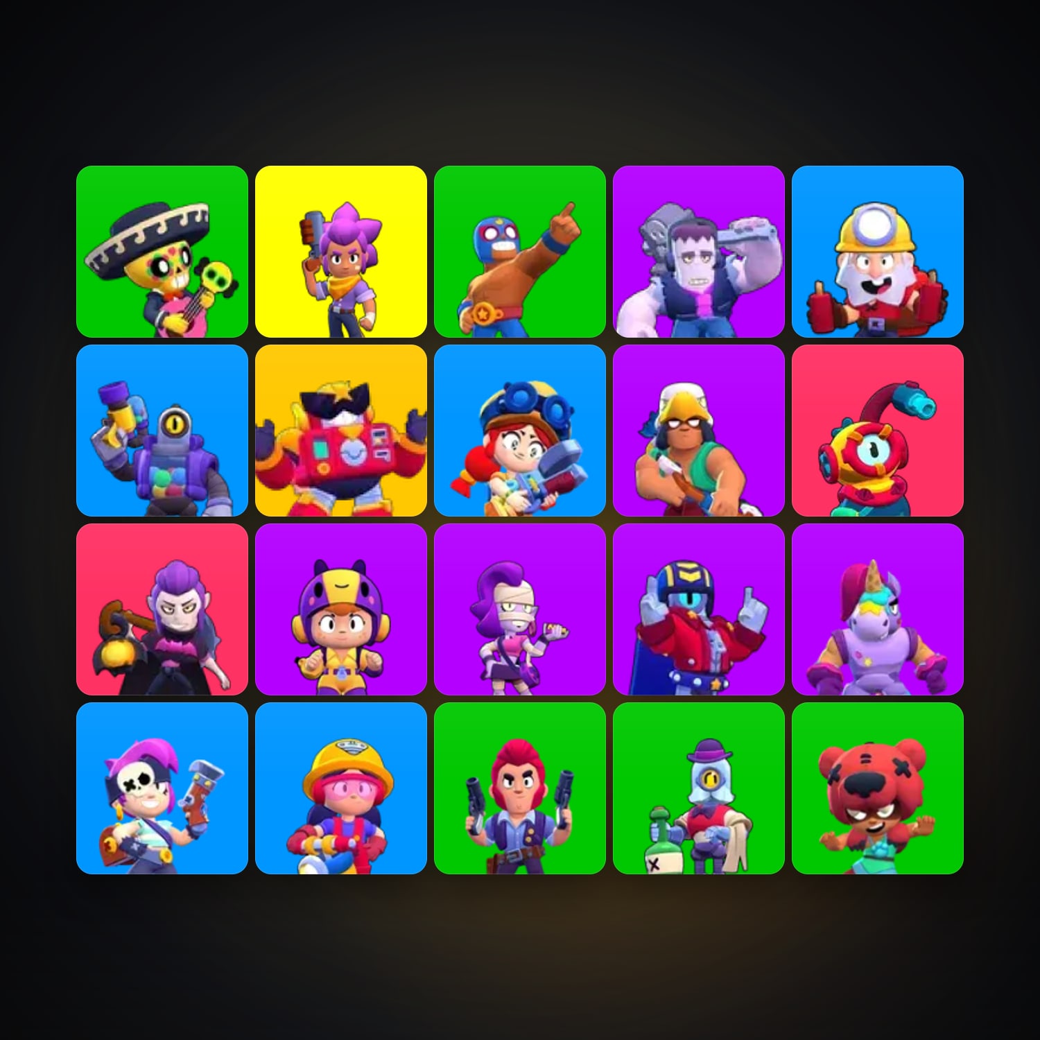 20 Brawlers | 1K Trophies | TH 10 — HabibiAccounts