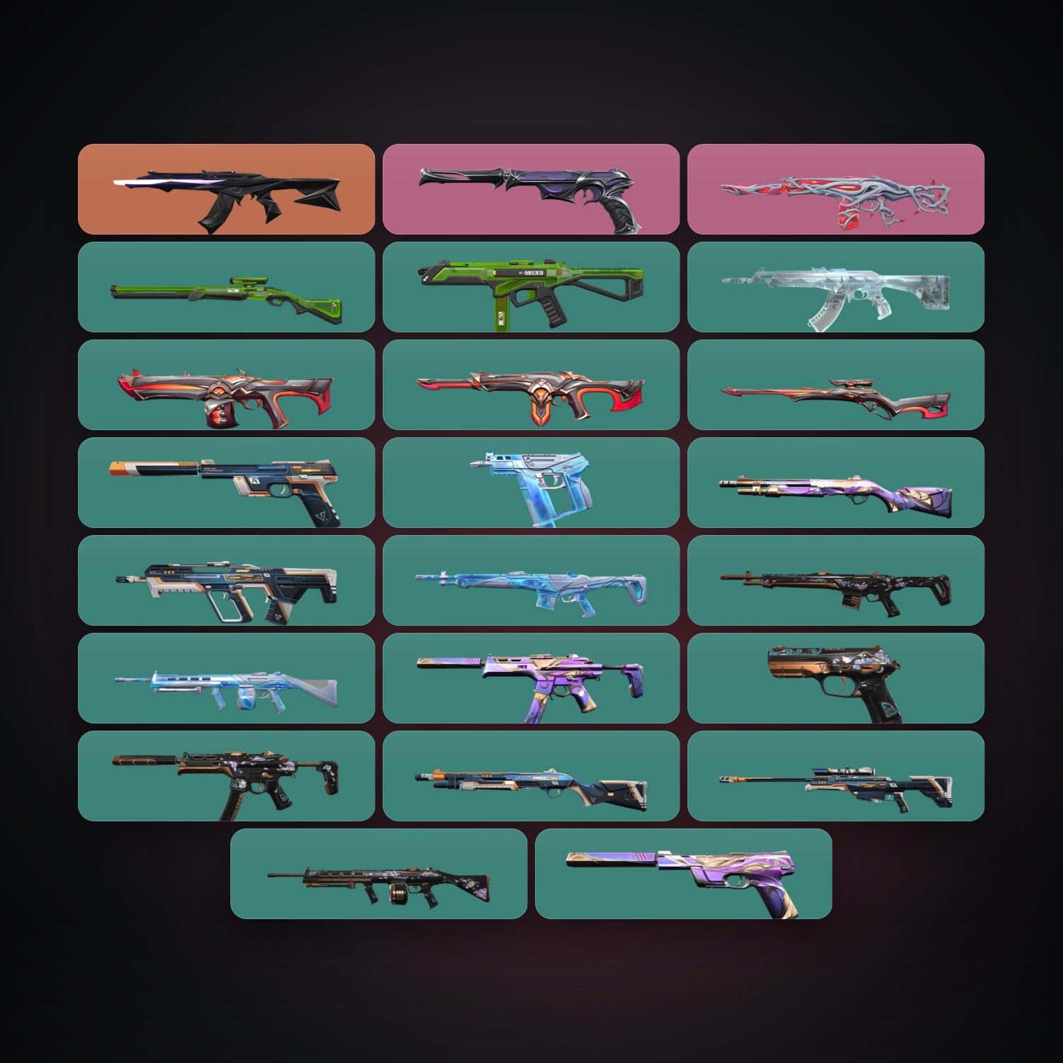 EU Iron 3 locker — 23 skins, lvl 34 — HabibiAccounts